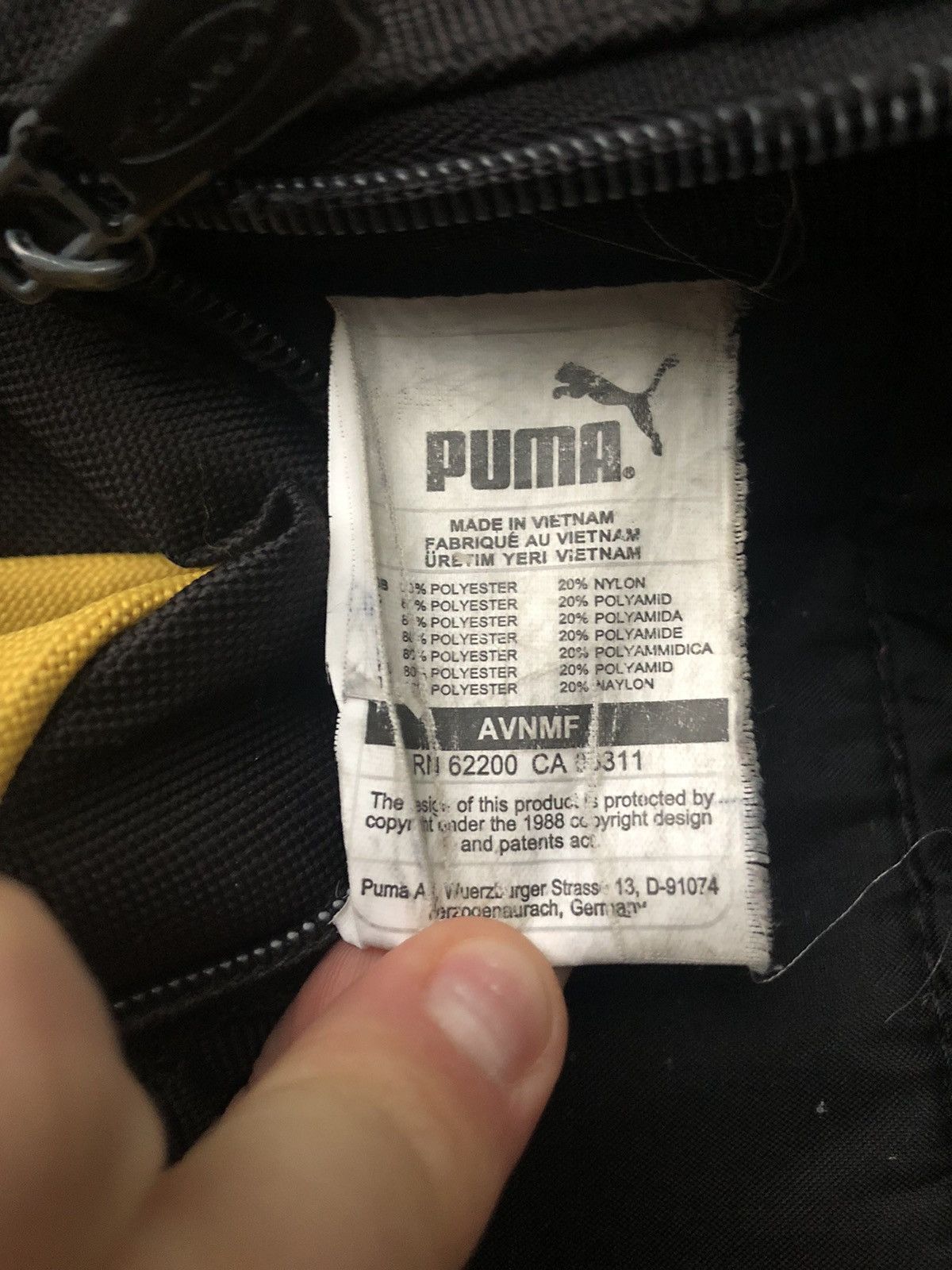 Puma PUMA VINTAGE KING 1965 RARE BACKPACK BAG Size ONE SIZE - 6 Thumbnail