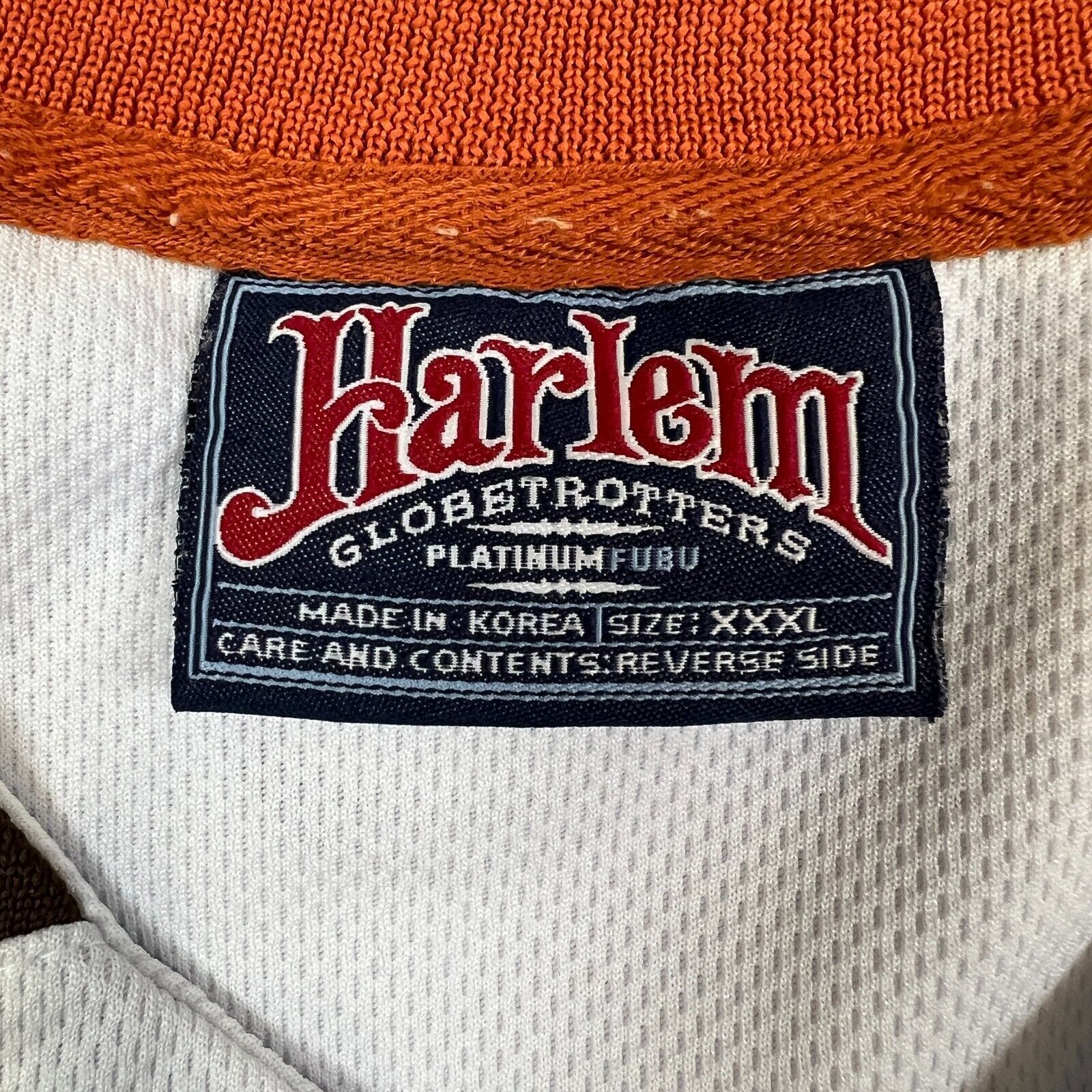 Fubu Fubu Harlem Globetrotters Meadowlark Jersey 3XL Basketball Size US XXL / EU 58 / 5 - 12 Thumbnail