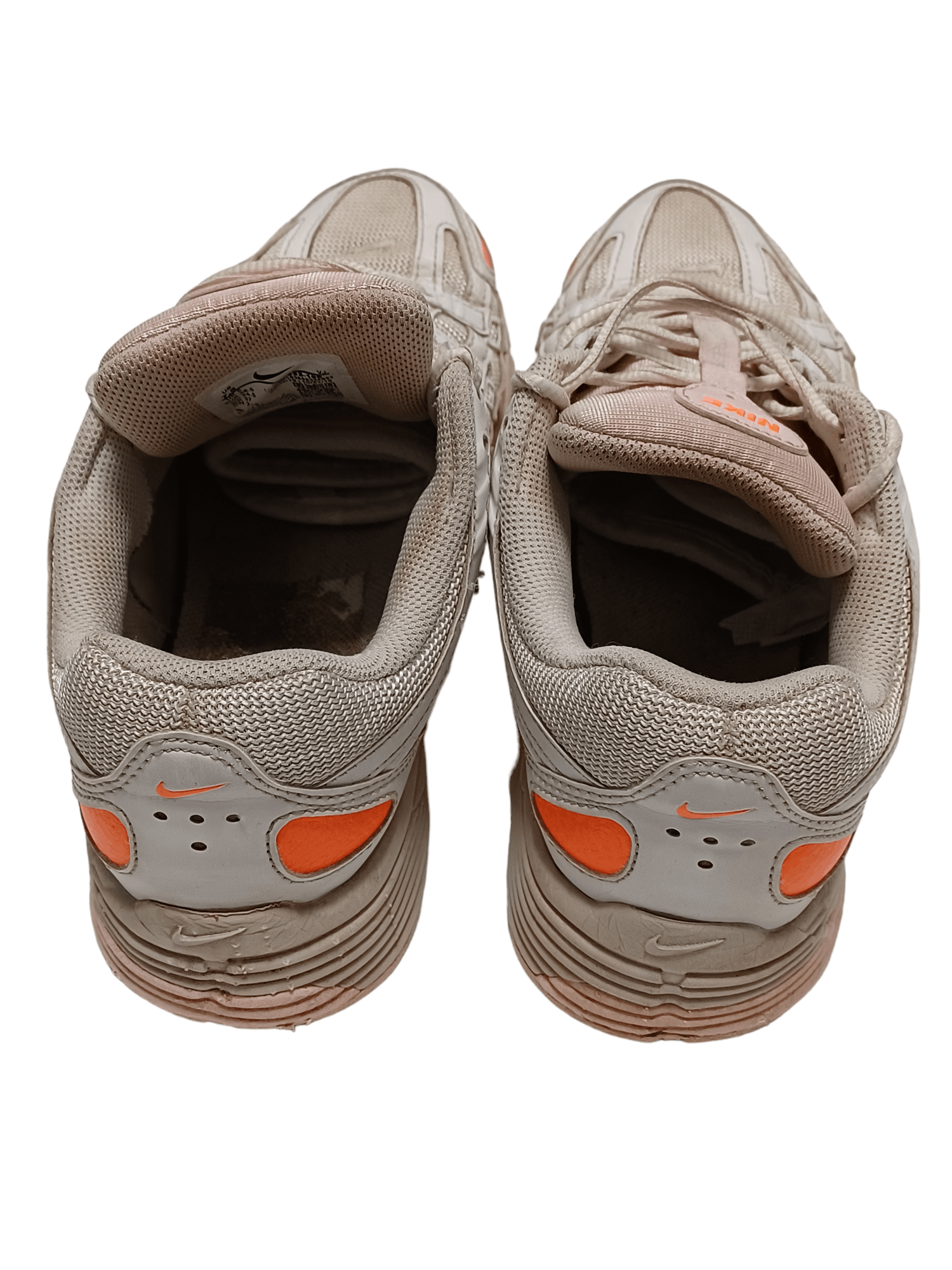 Nike NIKE P 6000 LADY`S SNEAKERS EU 38.5 24.5 CM WHITE AND ORANGE Size US 7.5 / IT 37.5 - 5 Thumbnail
