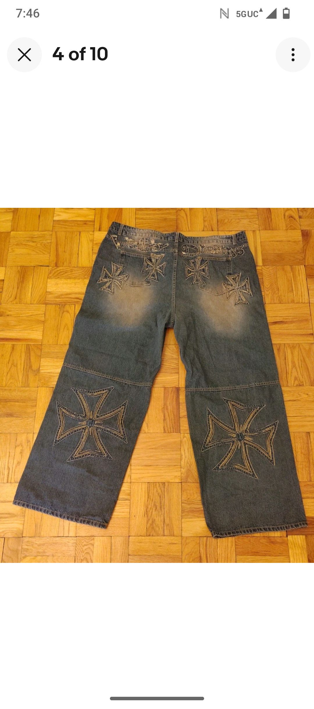 Other Vale Forever Valley Dreams Motocroxxx Denim Rust Color Size US 40 / EU 56 - 7 Thumbnail
