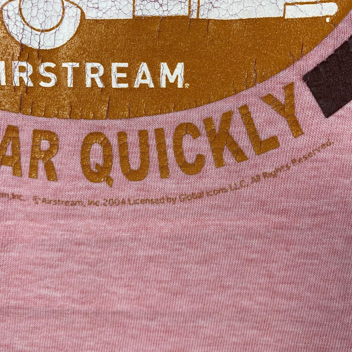 Vintage Vintage 00's AIRSTREAM Drive Slowly Appear Quickly Graphic Size US L / EU 52-54 / 3 - 4 Thumbnail