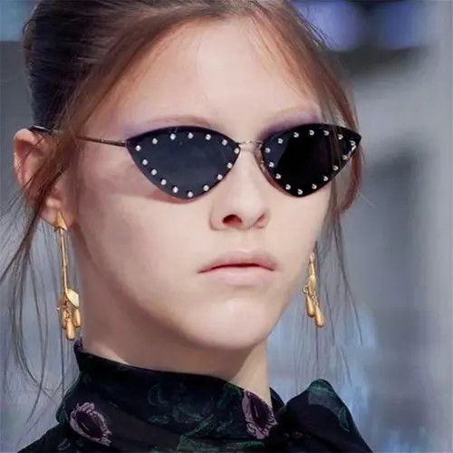 Electric Visual Punk Street ins style custom avant-garde sunglasses Size ONE SIZE - 2 Thumbnail