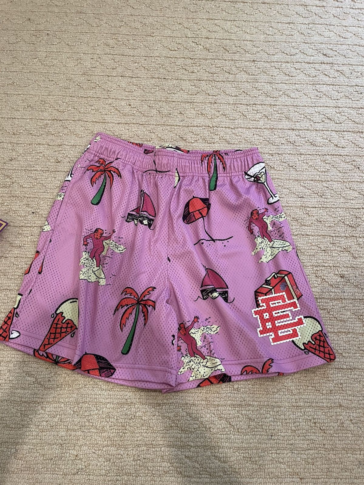 Eric Emanuel ERIC EMANUEL Shorts Camo Pink | Grailed