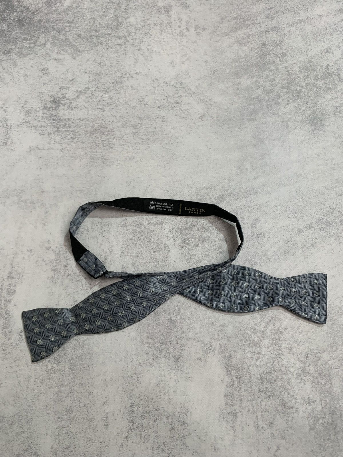 Lanvin Authentic Lanvin Paris Self-Tie Bow Tie Size ONE SIZE - 5 Thumbnail