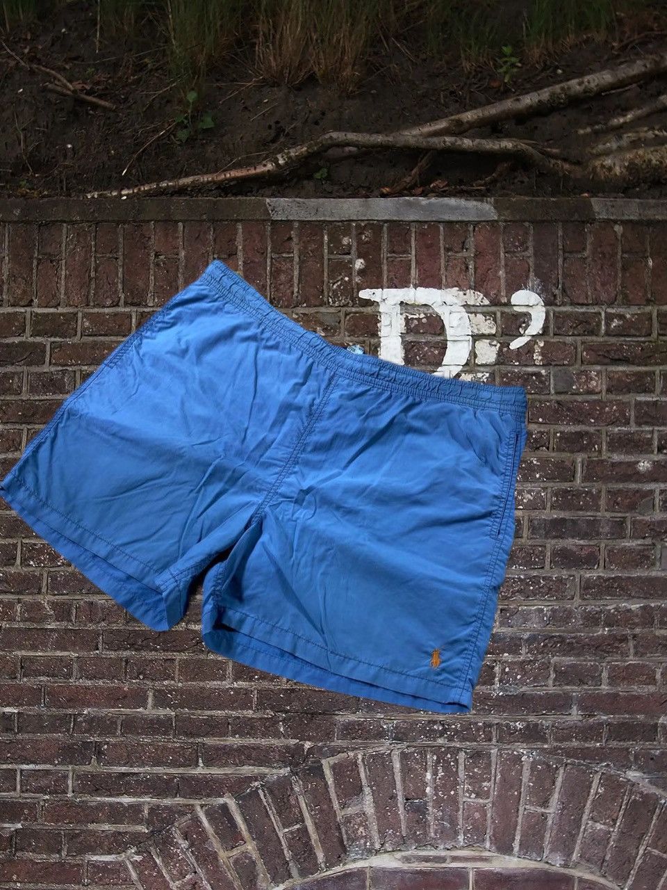 Polo Ralph Lauren × Vintage Vintage Y2K Polo Ralph Lauren Swim Shorts Size US 36 / EU 52 - 1 Thumbnail
