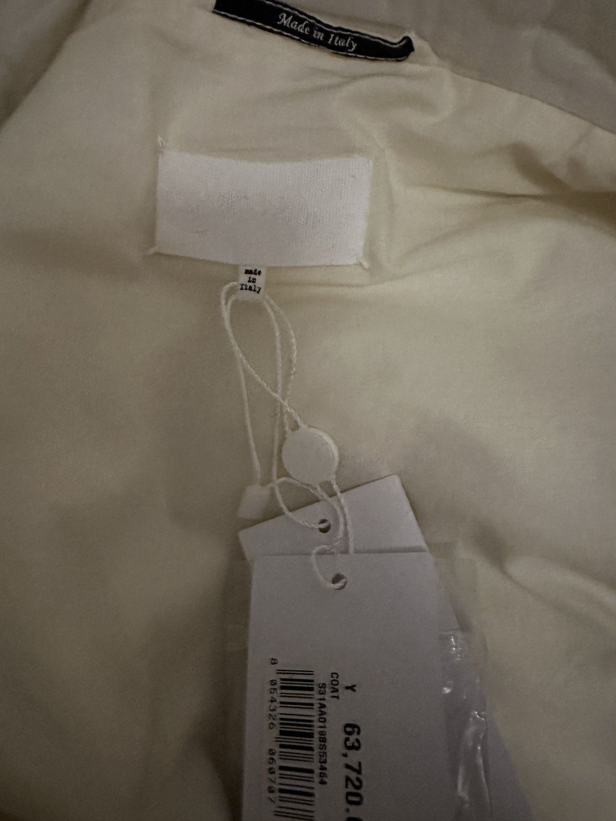 Maison Margiela Maison Margiela Artisanal SS22 Embroidered White Toile Coat Size US L / EU 52-54 / 3 - 13 Thumbnail