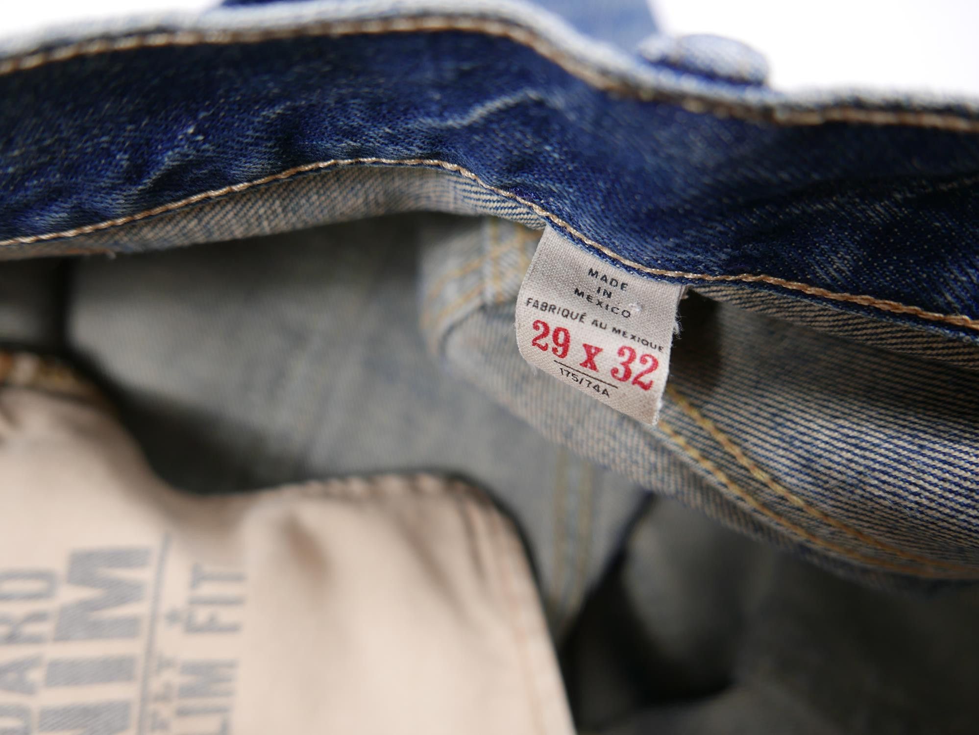 RRL Ralph Lauren Double Ralph Lauren RRL Jeans Pants Slim Fir Zip Fly 29/32 Size US 29 - 3 Thumbnail