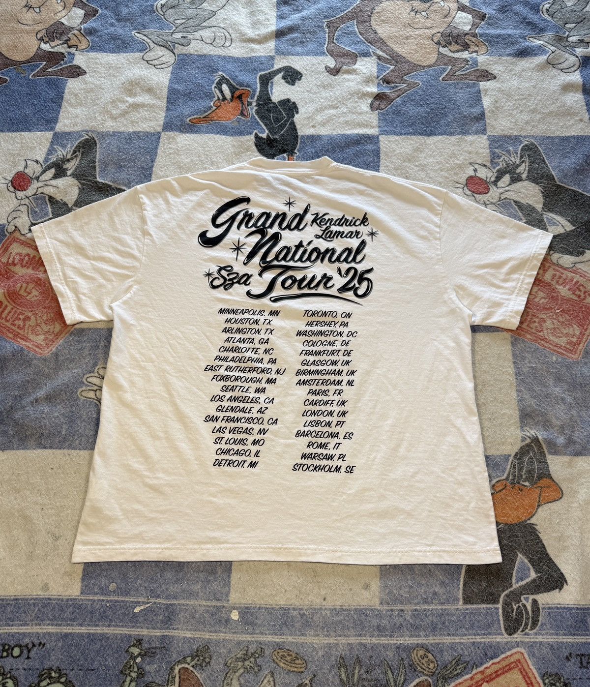 Band Tees Kendrick Lamar grand national tour tee Size US XL / EU 56 / 4 - 3 Thumbnail
