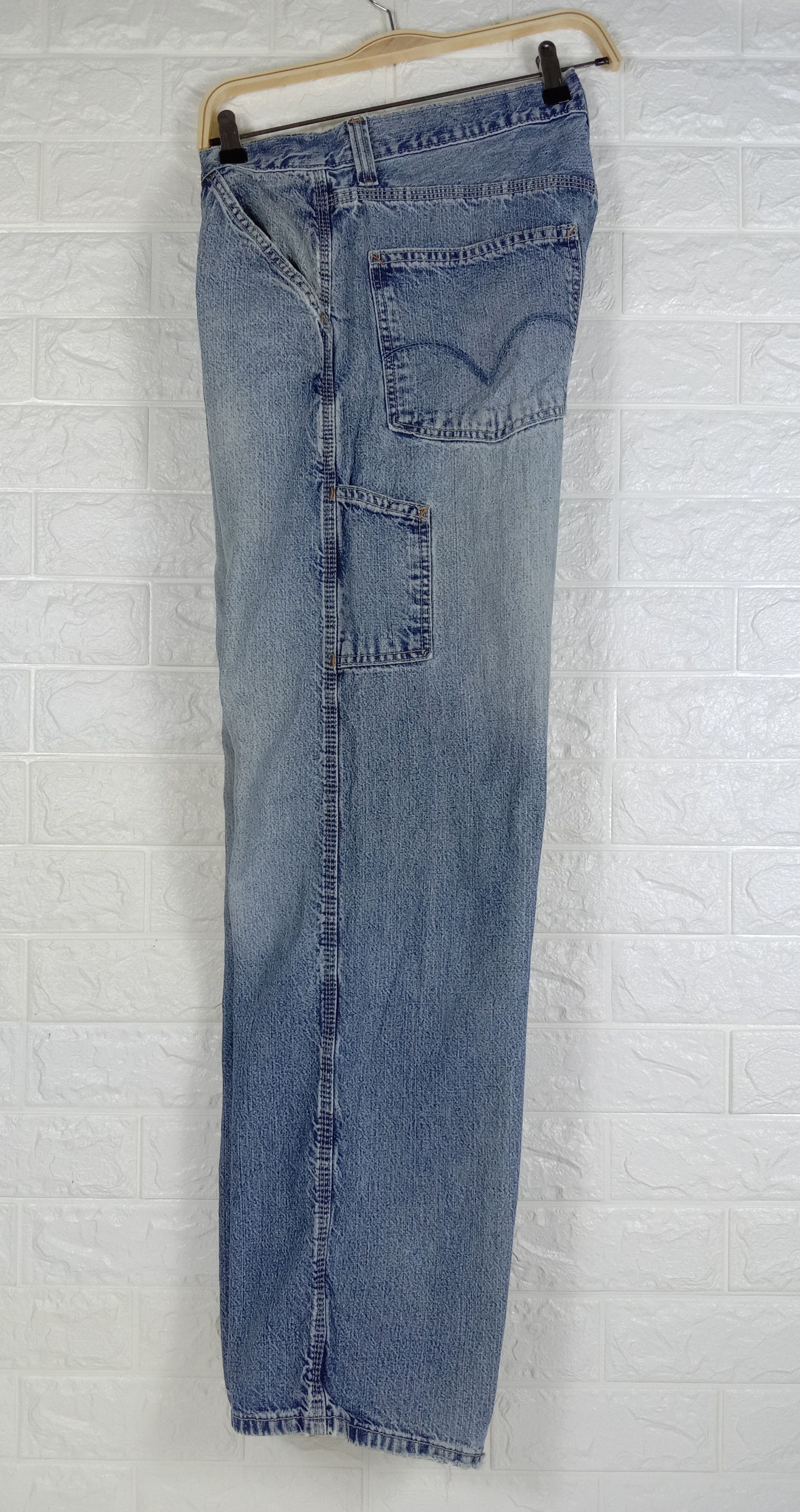 Levi's Vintage Levi's Carpenter Earth Tone Loose Straight Jeans Size US 32 / EU 48 - 10 Thumbnail
