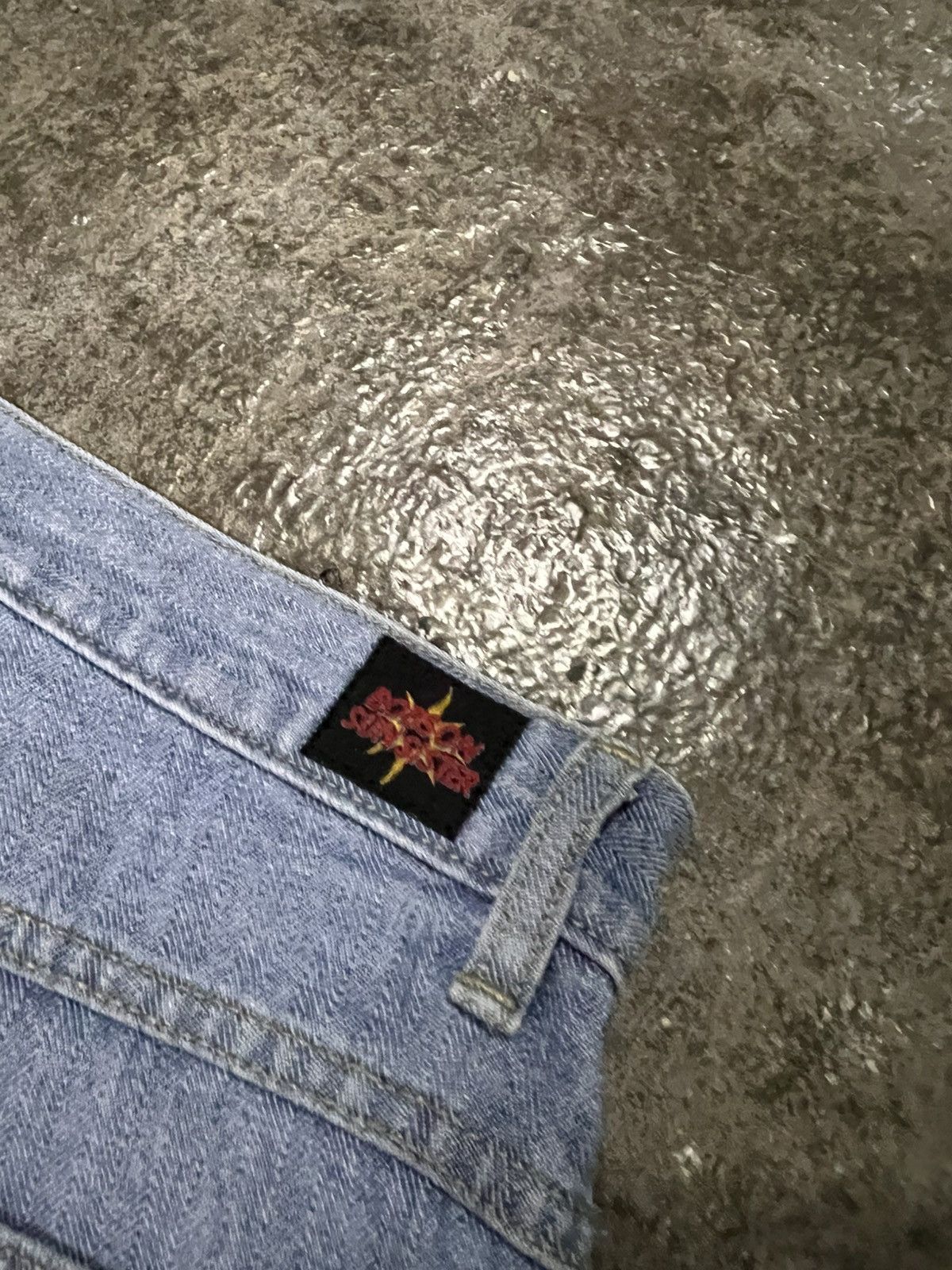 If Six Was Nine 💥Baggy💥Vintage 90’s Bobson Sun Sister Light Wash Jean Size US 30 / EU 46 - 18 Thumbnail