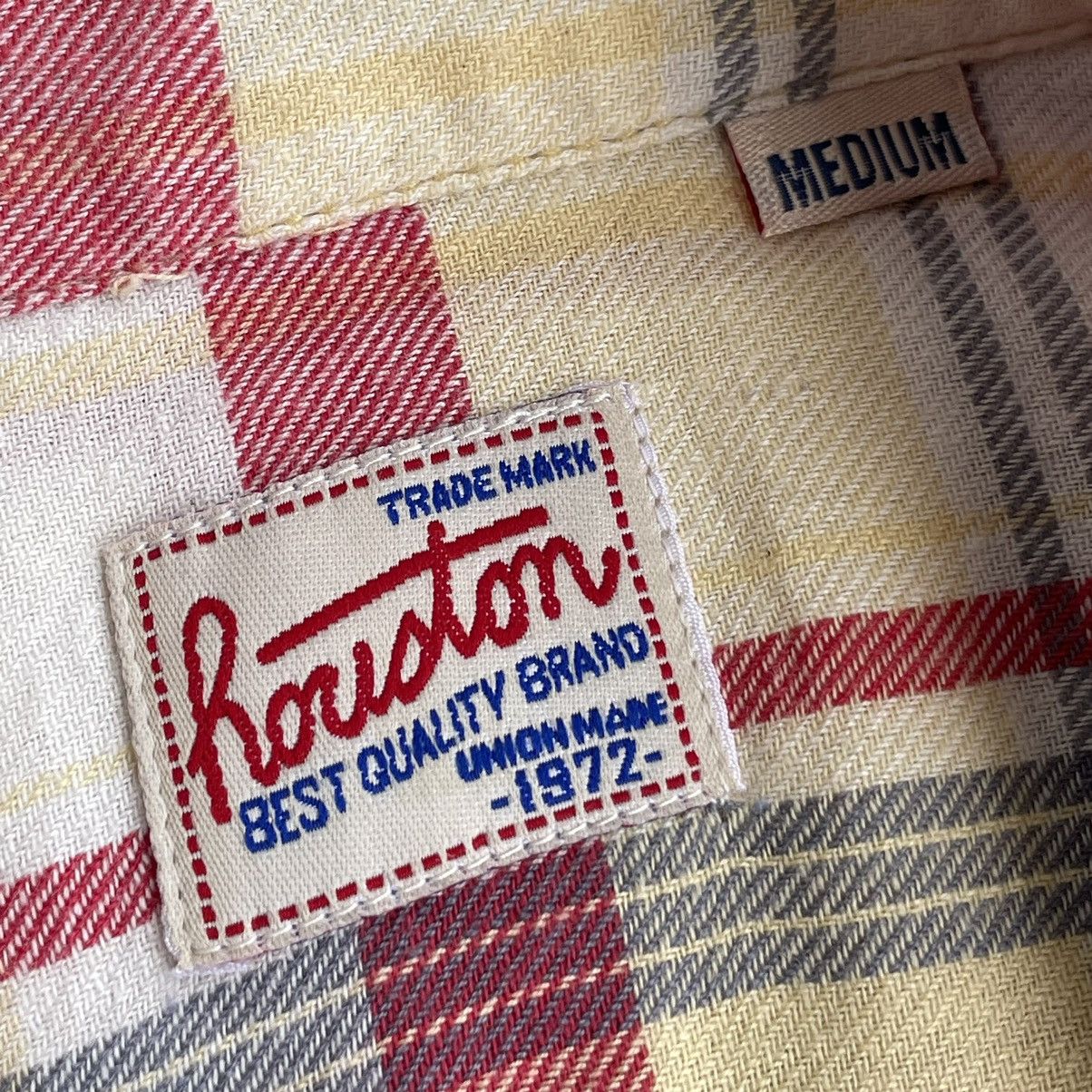Japanese Brand Houston Plaid Double Pocket Shirt Size US M / EU 48-50 / 2 - 9 Thumbnail