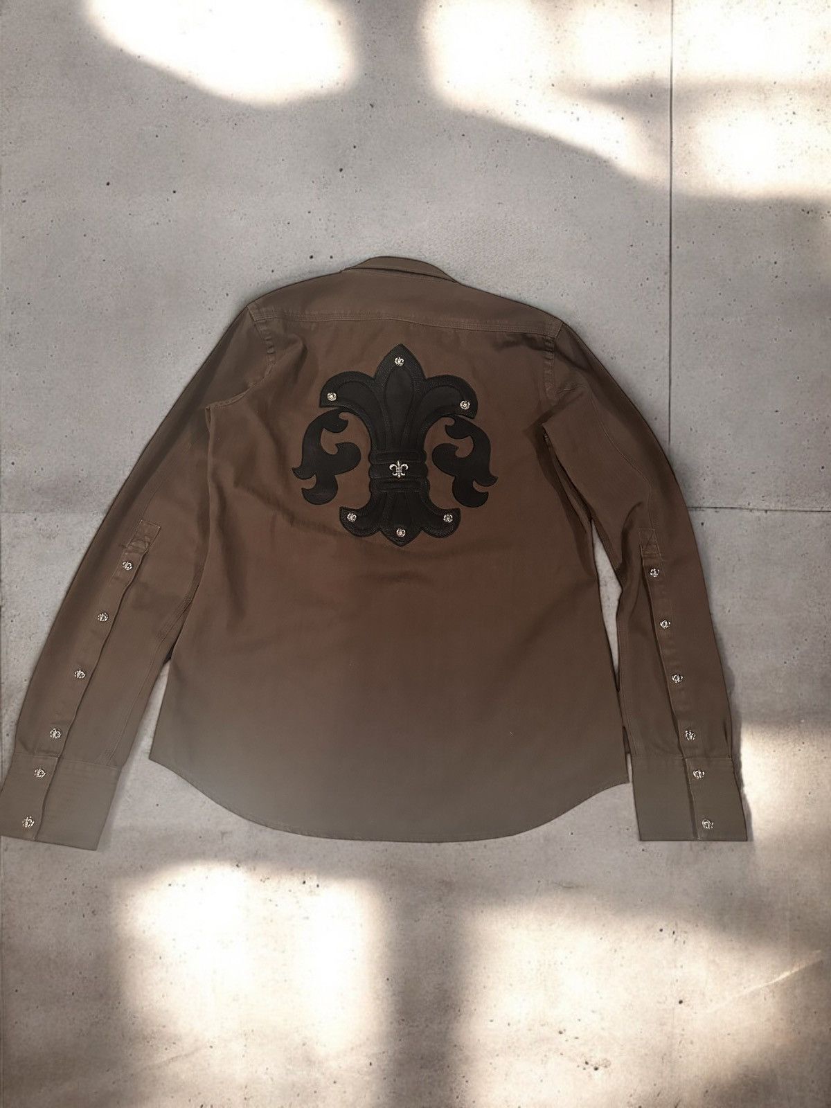 Chrome Hearts Chrome Hearts Fleur Patch Work Dog Jacket / Button Up Shirt Size US M / EU 48-50 / 2 - 4 Thumbnail