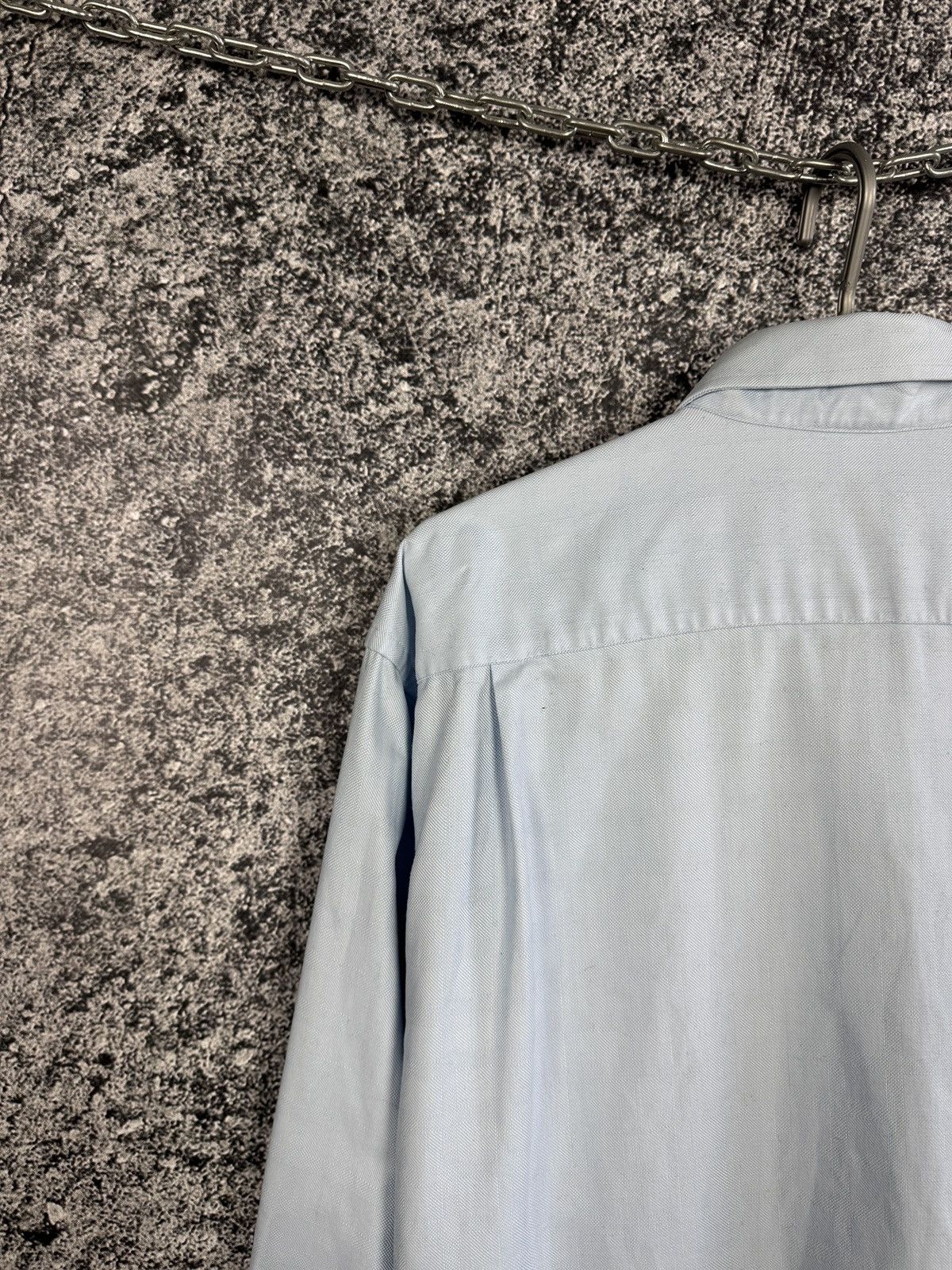 Balmain Balmain Paris Long Sleeve Shirt Button Up Vintage Size 42 Size US XL / EU 56 / 4 - 12 Thumbnail
