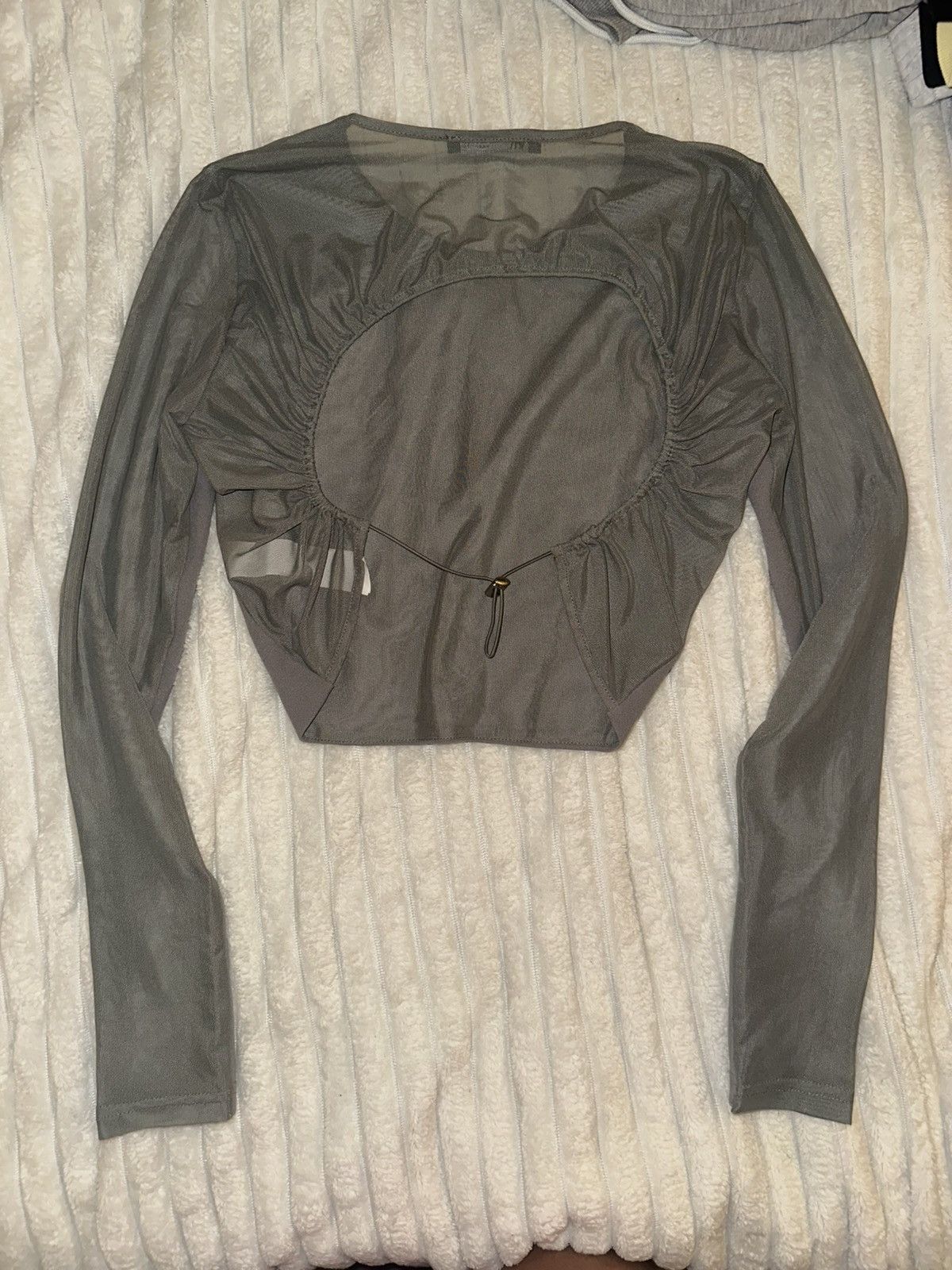 Zara Zara Open Back Crop Top Size S / US 4 / IT 40 - 2 Thumbnail
