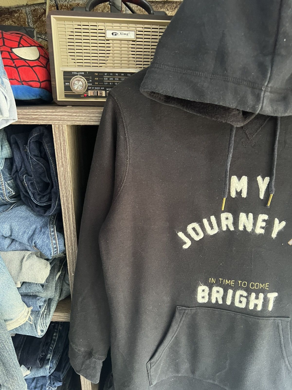 Japanese Brand 🔥Back Number My Journey Is Bright Pullover Hoodie Size M / US 6-8 / IT 42-44 - 4 Thumbnail