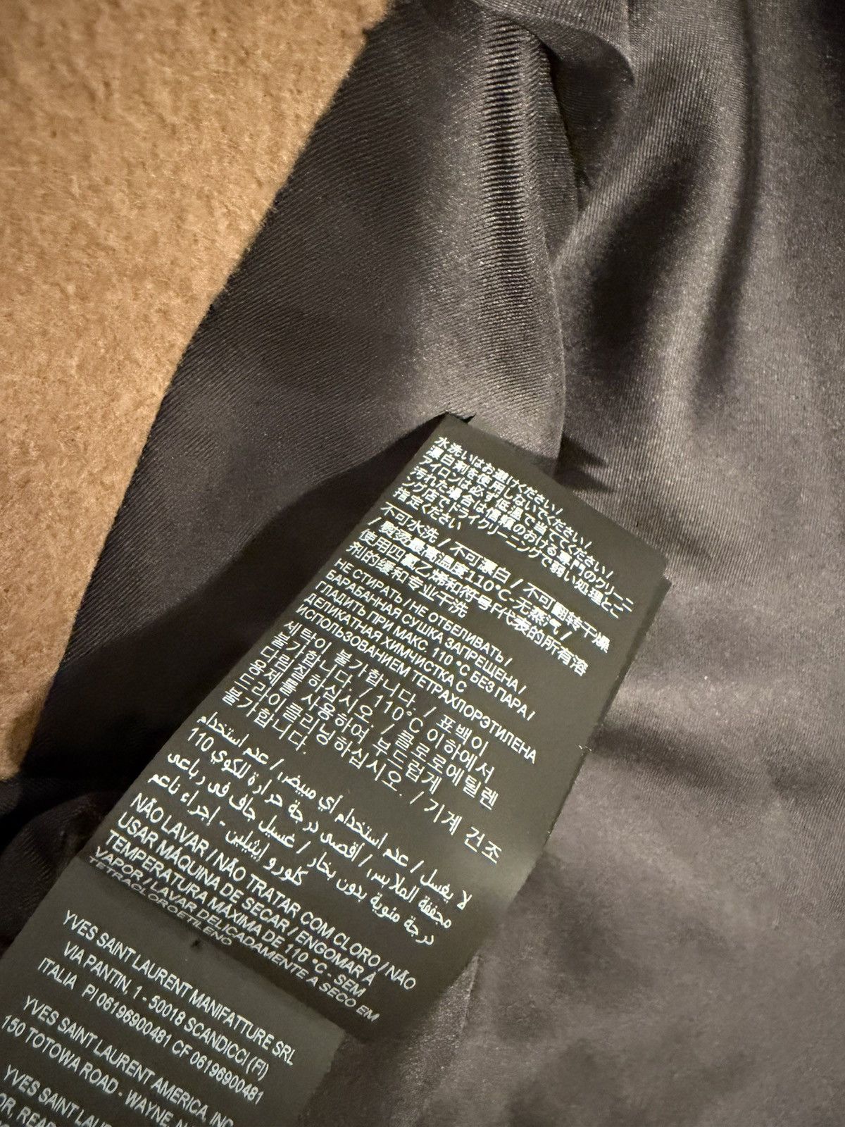 Saint Laurent Paris Saint Laurent men’s 2023 oversized coat. XXL $5600 Size US XXL / EU 58 / 5 - 7 Thumbnail