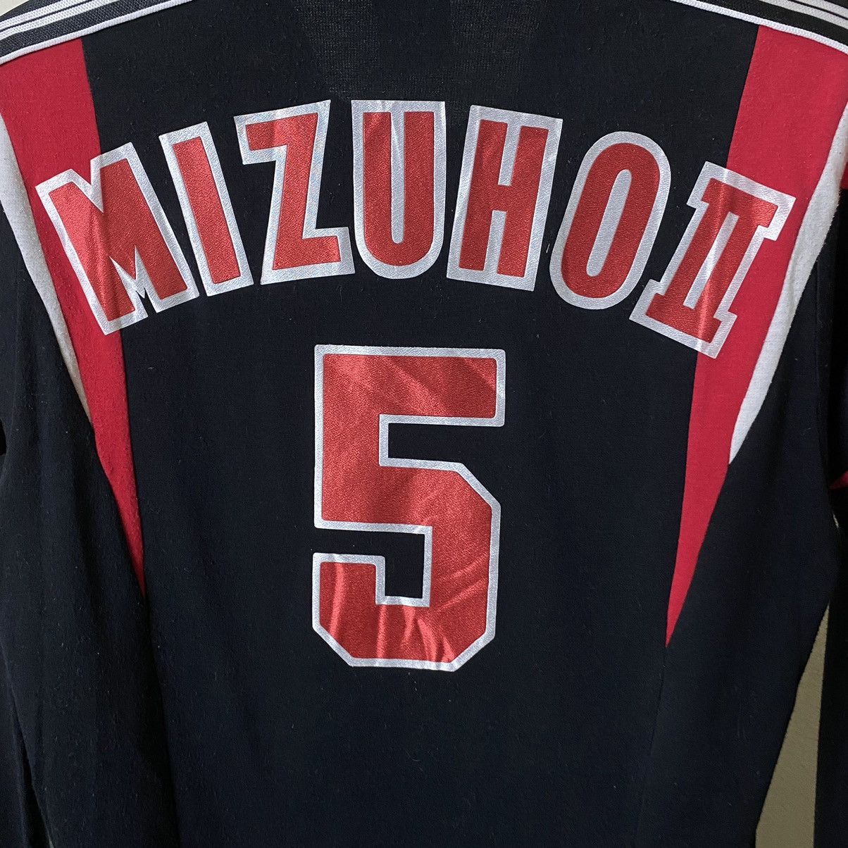 Mizuno × Vintage Vintage 1990s Mizuno Collar Sharp LS Polo Tee Size US S / EU 44-46 / 1 - 7 Thumbnail