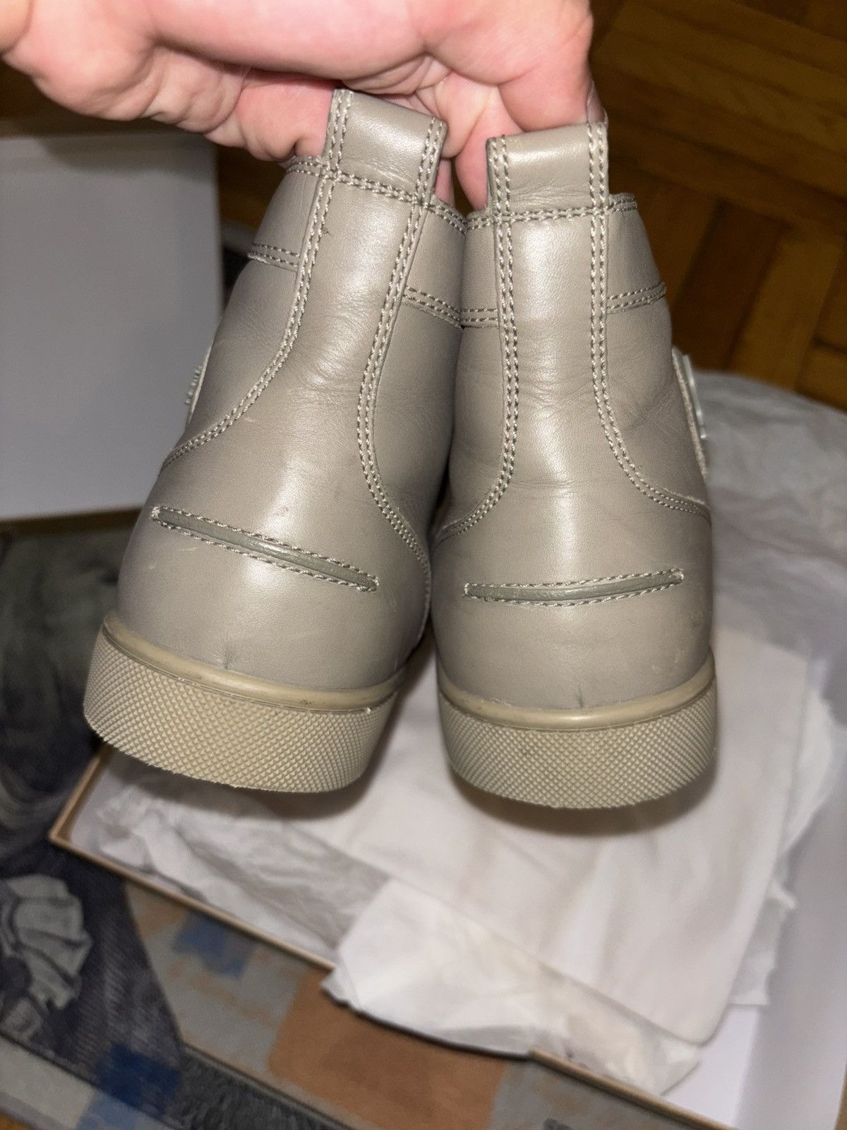Christian Louboutin Christian Louboutin High Top Size 40(7) Size US 7 / EU 40 - 4 Thumbnail