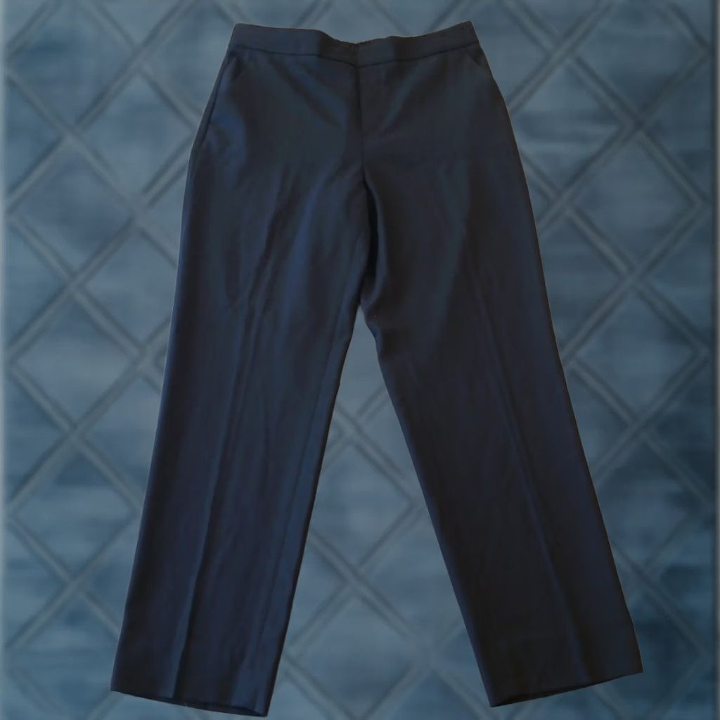 Banana Republic Banana Republic Hayden Ankle Pants Womens Size 8 Blue Pull On Pockets 31x27 Size 30" / US 8 / IT 44 - 1 Thumbnail