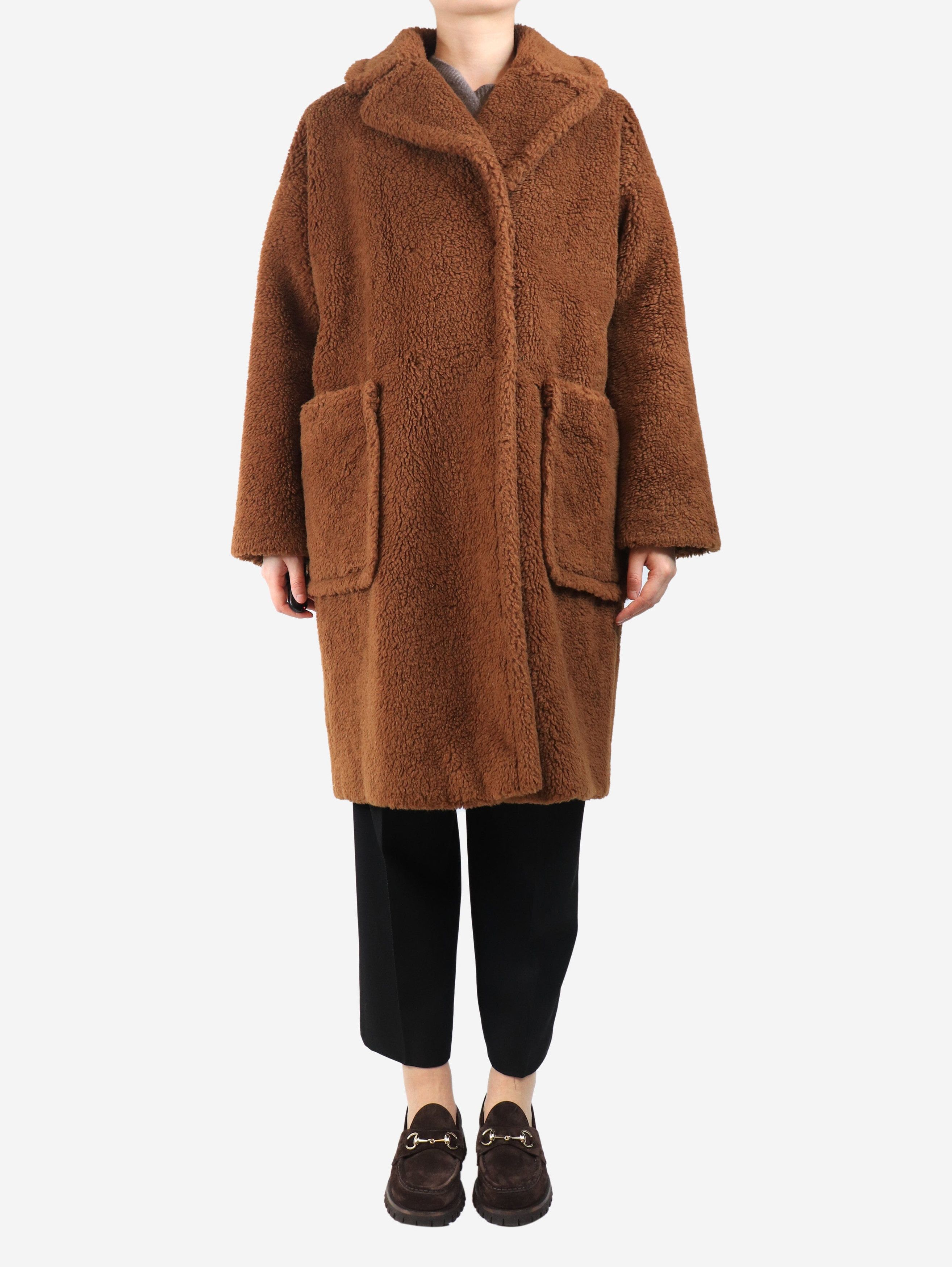 Other Brown teddy coat - UK 14 Size L / US 10 / IT 46 - 1 Thumbnail