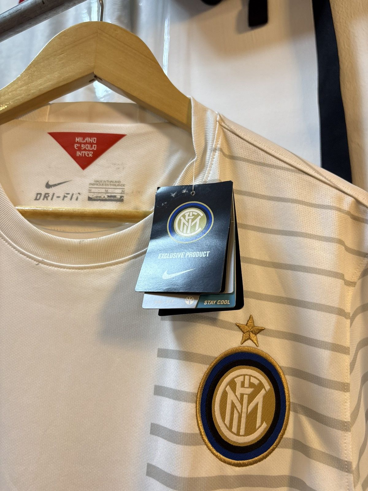 Nike 2014-2015 Inter Milan Away Kit New with tag Size US M / EU 48-50 / 2 - 12 Thumbnail