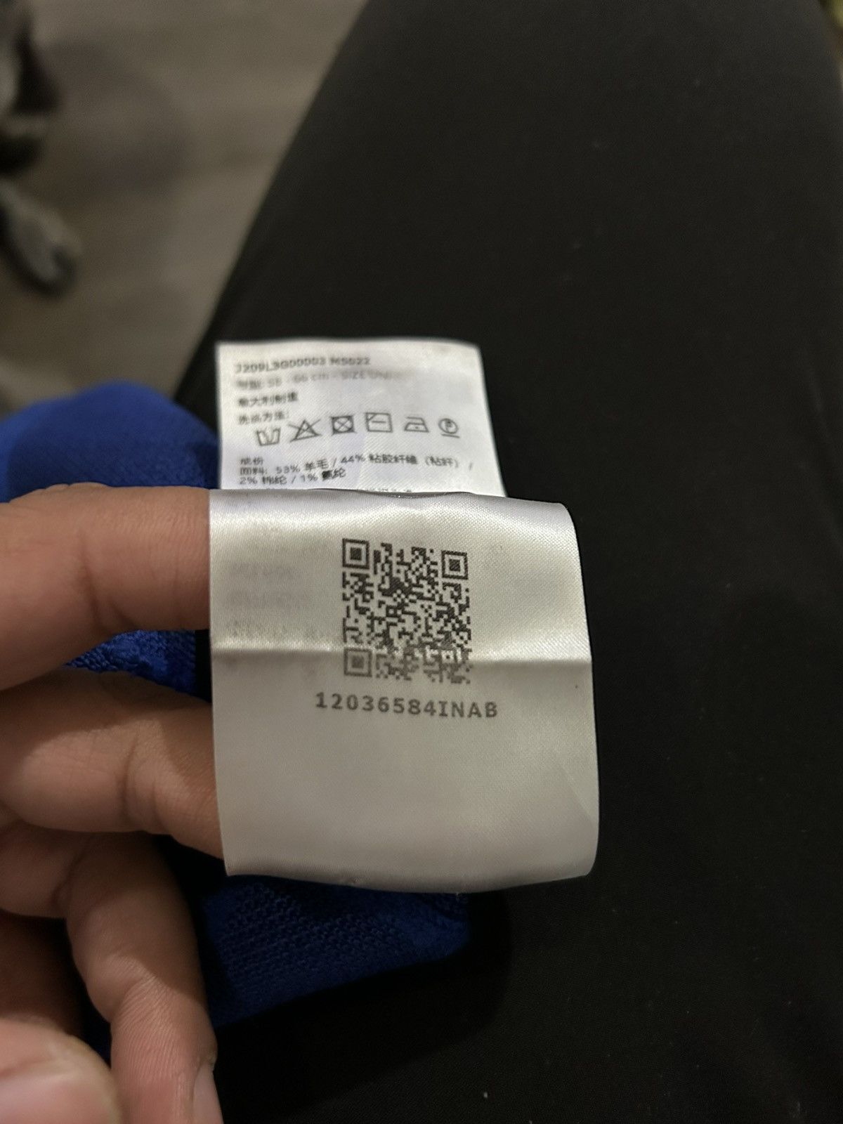 Moncler × Palm Angels Moncler x Palm Angels Beanie Blue Size ONE SIZE - 6 Thumbnail