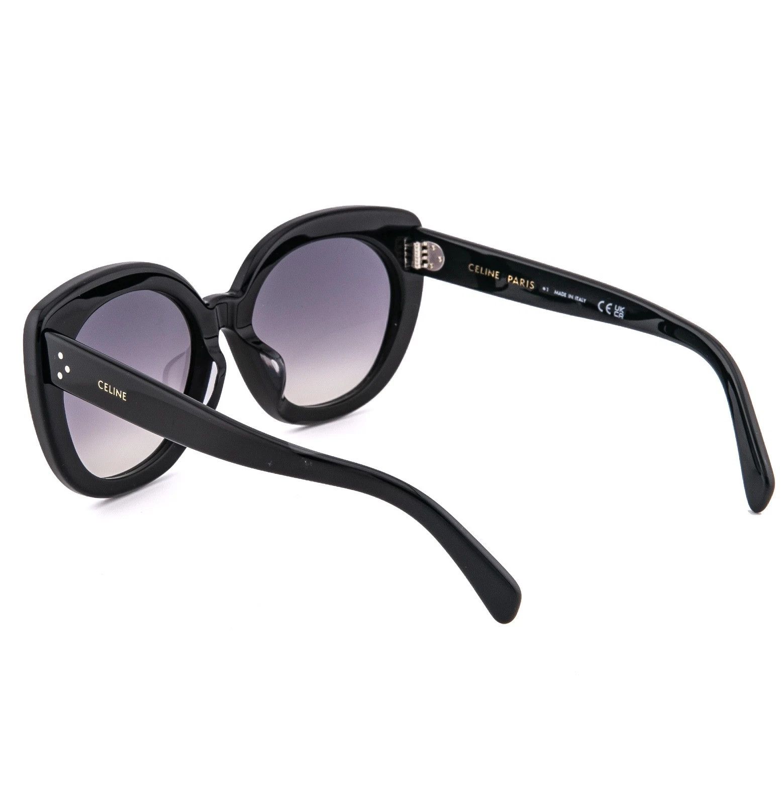 Celine CELINE 40295 CL40295F BOLD 3 Dots Black Sunglass 01F Size ONE SIZE - 4 Thumbnail