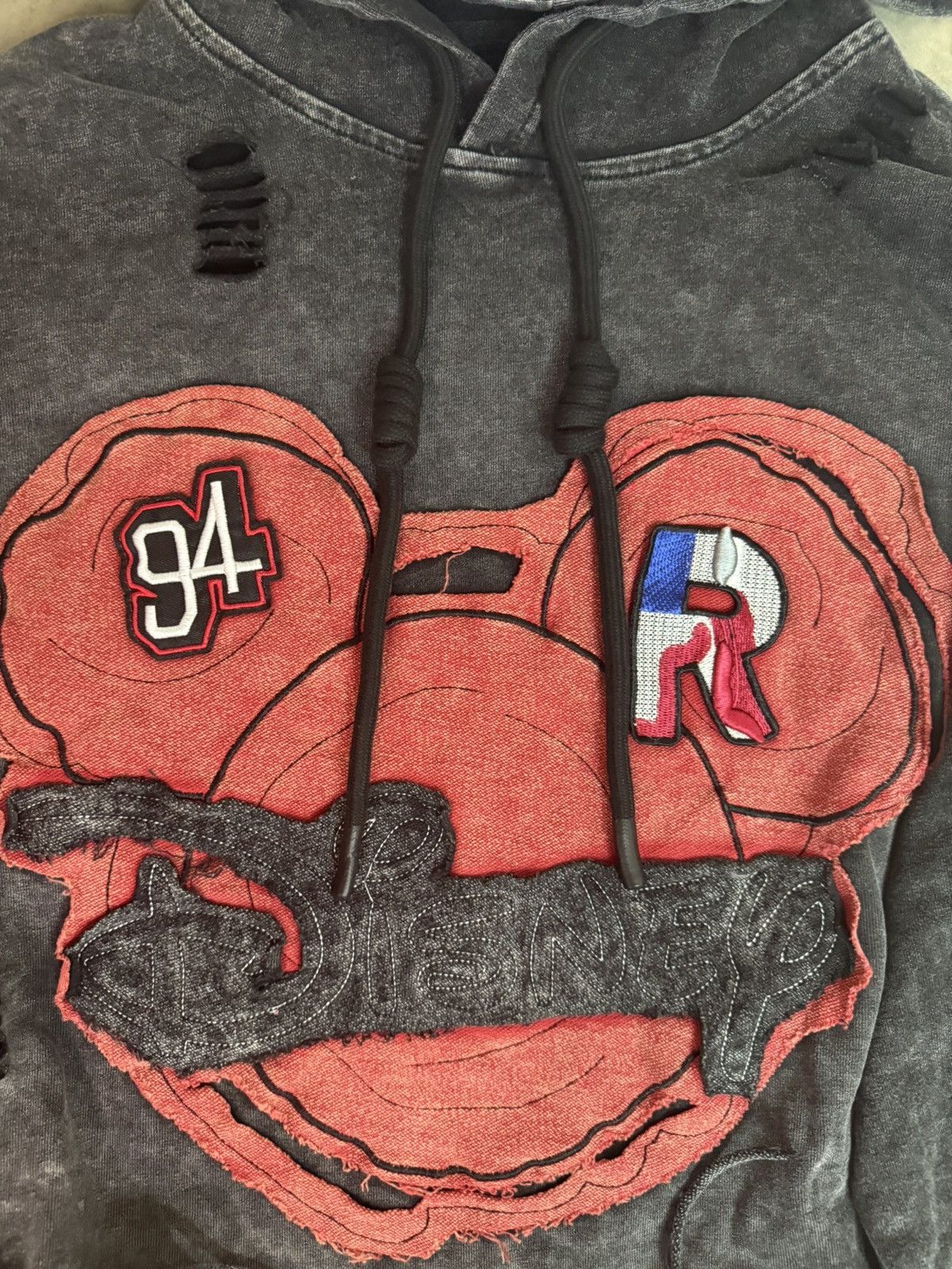Vintage Detroit Tigers Crop Hoodie Size ONE SIZE - 6 Thumbnail