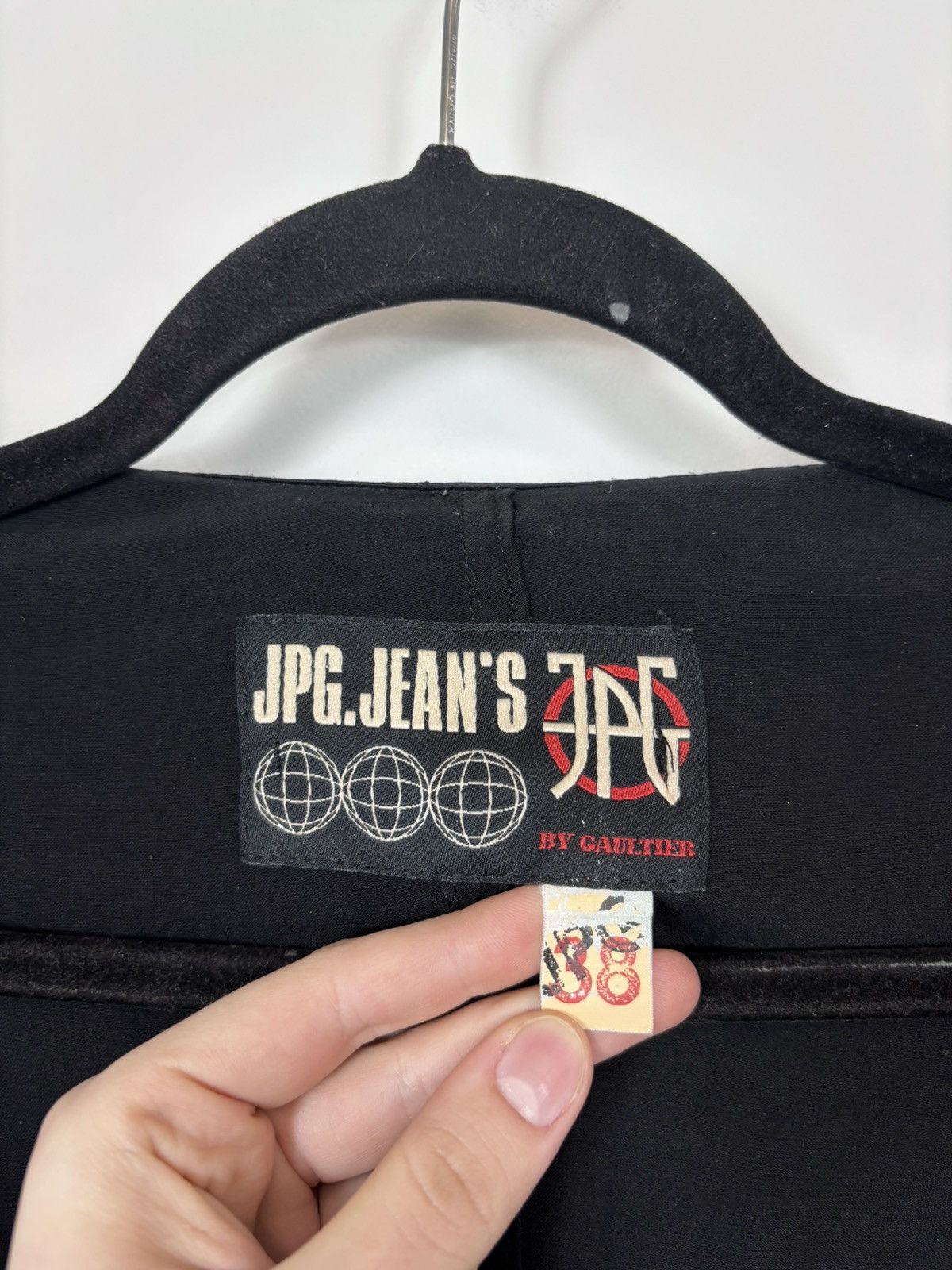 Jean Paul Gaultier Vintage Jean Paul Gaultier Women’s Black Biker Jacket Size S / US 4 / IT 40 - 19 Thumbnail