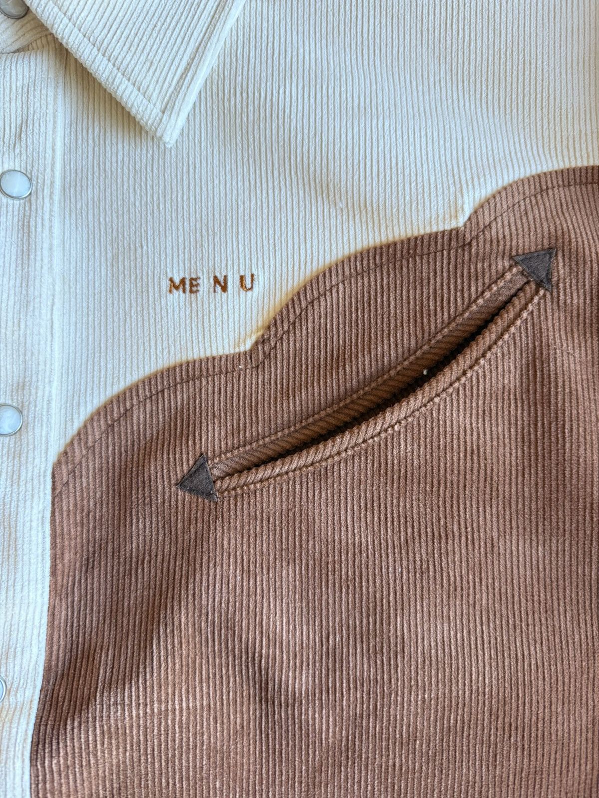 YITAI Yital x Menu x Camphor Corduroy Western Shirt Size XL New 🔥 Size US XL / EU 56 / 4 - 2 Thumbnail