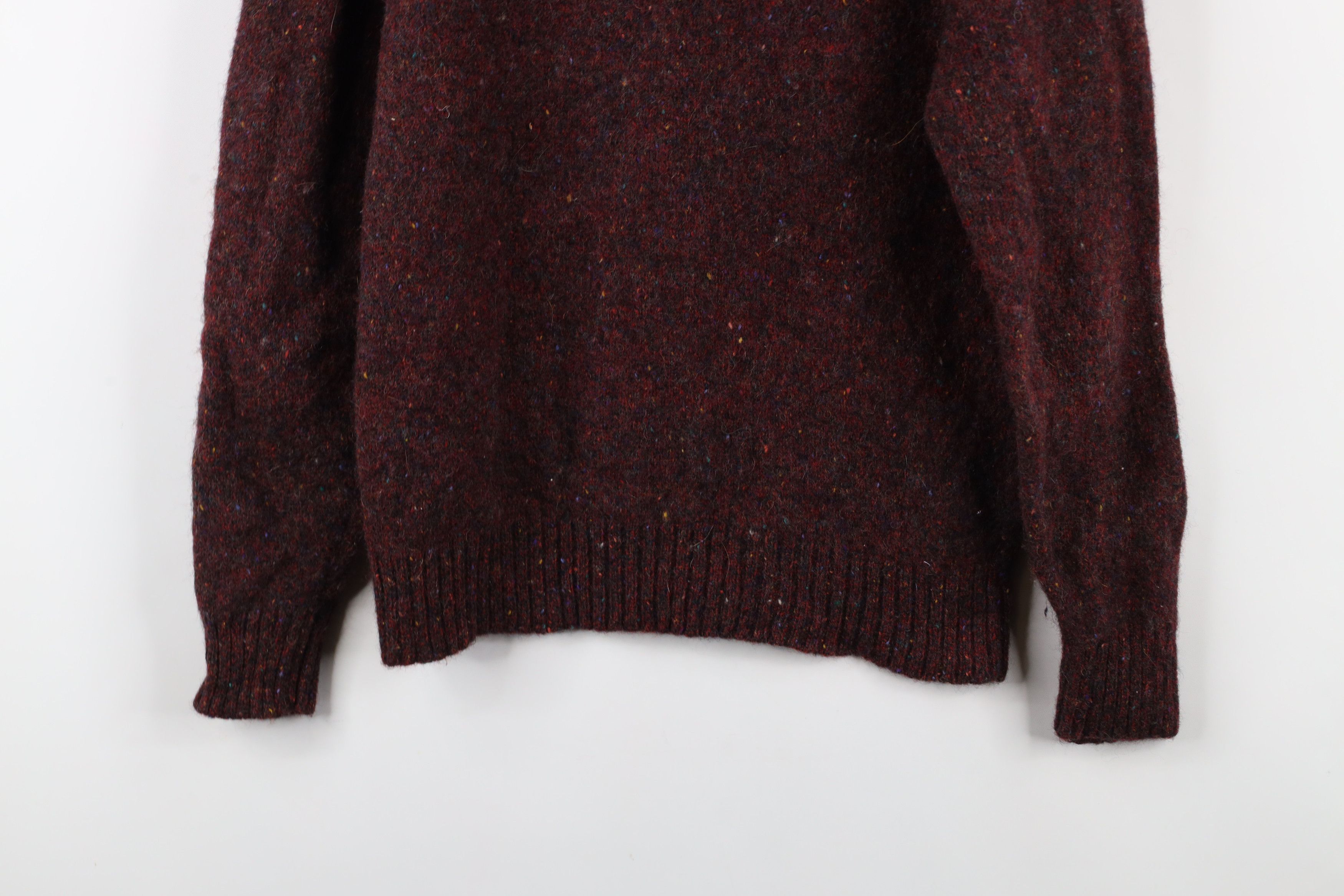 Vintage Vintage 90s Streetwear Wool Blend Knit Rainbow Fleck Sweater Size M / US 6-8 / IT 42-44 - 8 Thumbnail