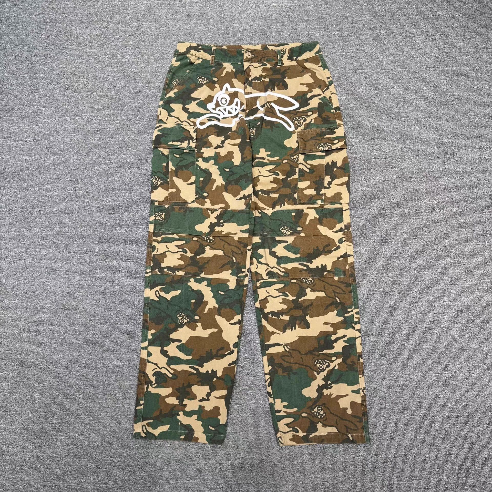 Billionaire Boys Club BBC Flying Dog Camo Cargo Pants Q5 Size US 32 / EU 48 - 1 Thumbnail
