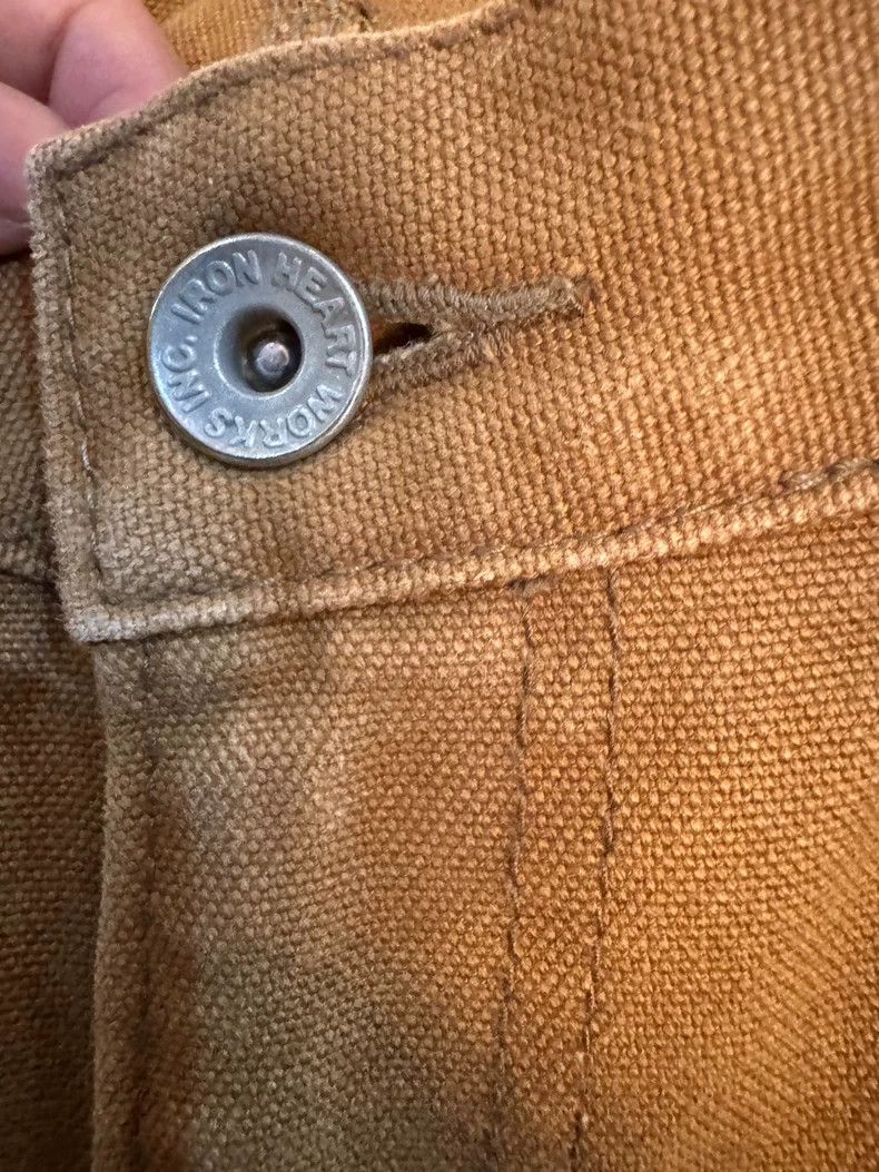 Iron Heart Iron heartHeavy canvas brown workwear pants 2503-Nextarrow Size US 34 / EU 50 - 3 Thumbnail