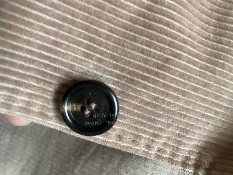 Brunello Cucinelli Brunello Cucinelli Fine Stripe Sea Island Cotton Corduroy Size 48L - 5 Thumbnail