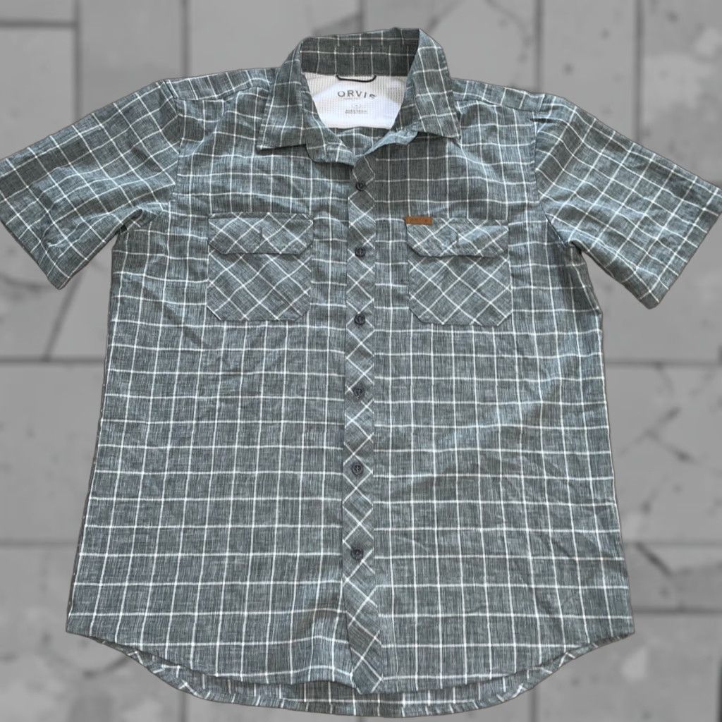 Orvis Orvis plaid grey button-down fishing shirt Mens Size M Size US M / EU 48-50 / 2 - 1 Thumbnail