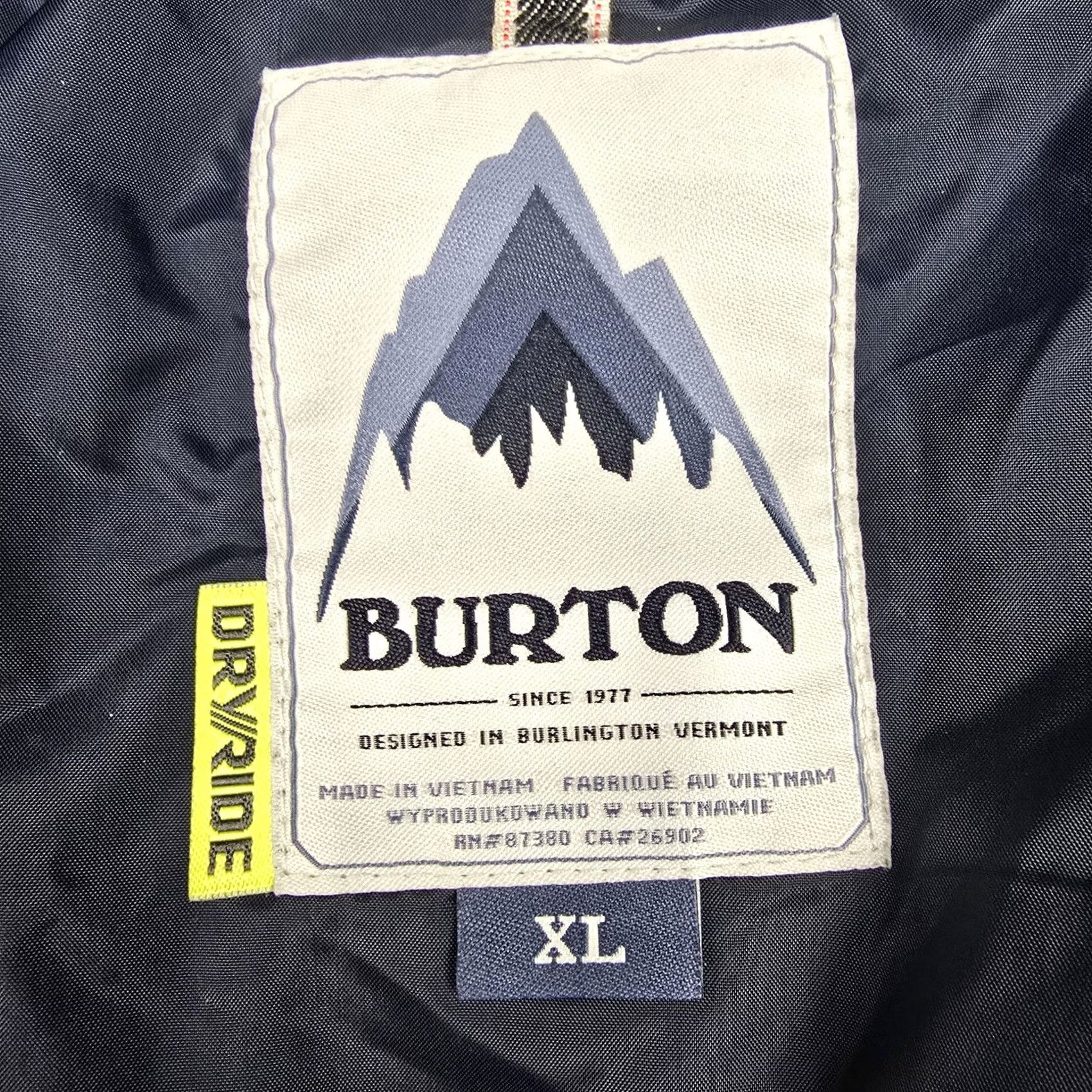 Burton Burton Jacket Mens XL Blue Dryride Hooded Insulated Ski Snowboard Parka Size US XL / EU 56 / 4 - 6 Thumbnail