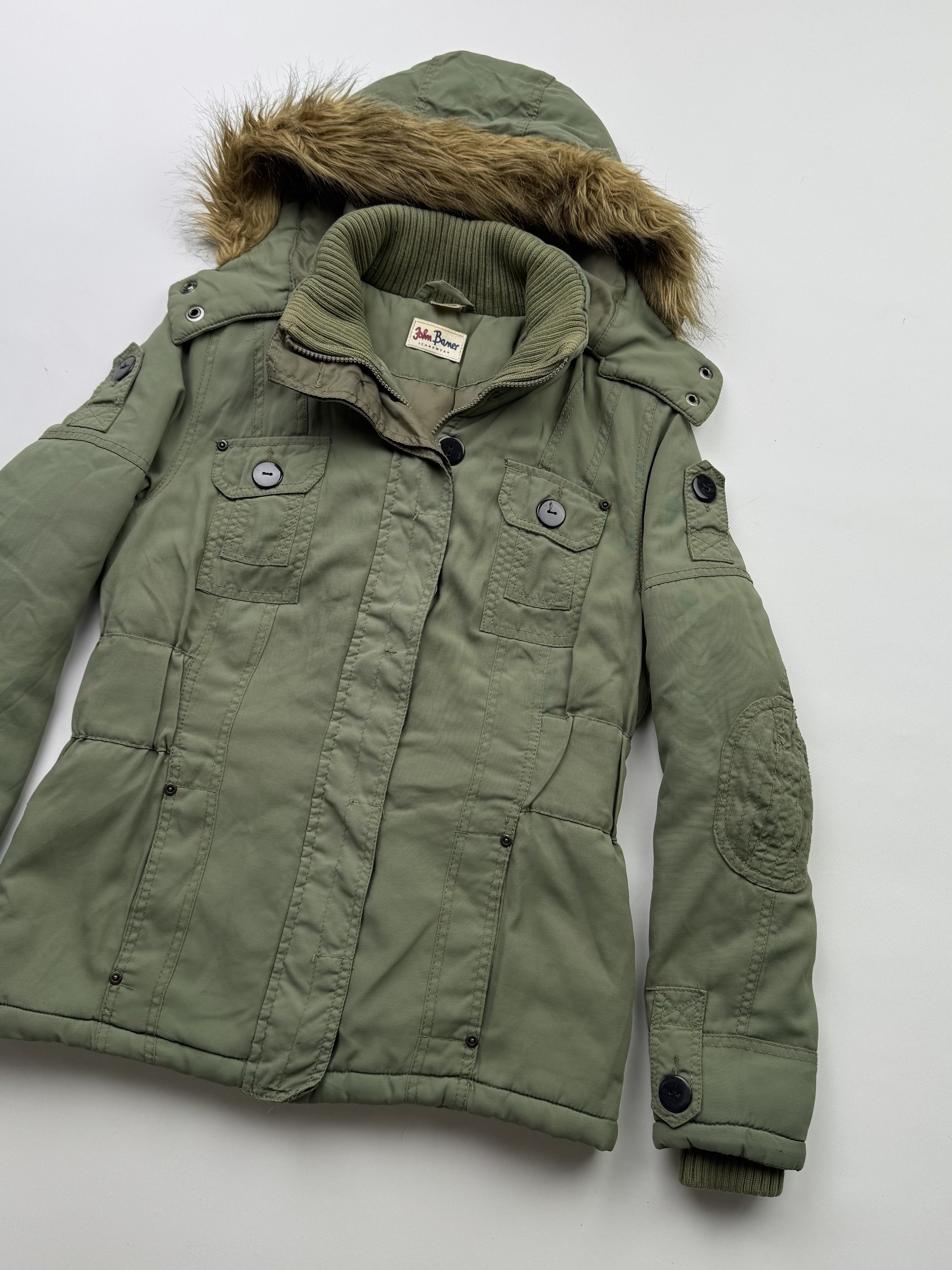 Japanese Brand Vintage Faux Fur Hood Jacket B755(V43)E2 Size XS / US 0-2 / IT 36-38 - 3 Thumbnail