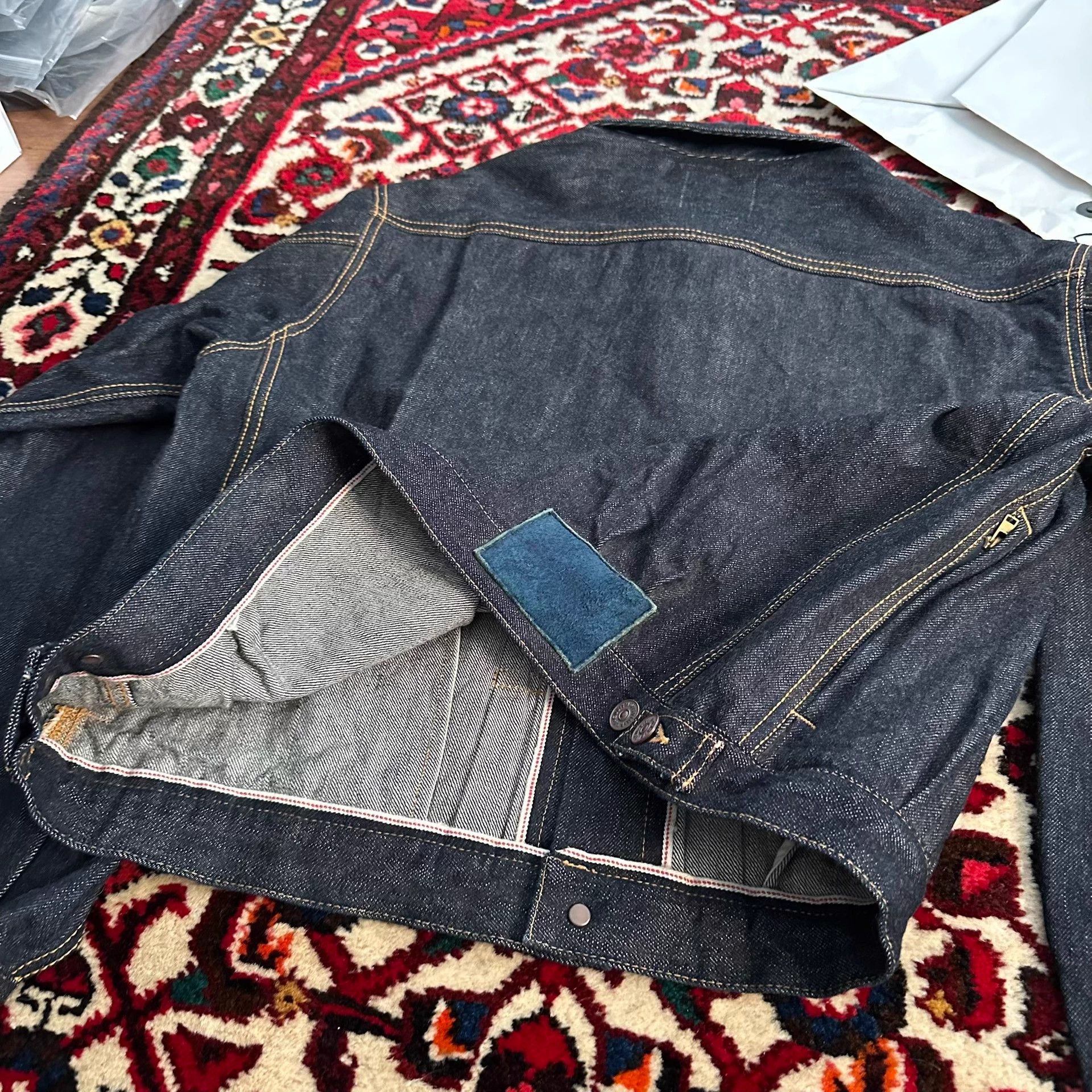 Visvim visvim 25SS 101X JKT MUD Dyed Denim Jacket - Size 2 Size US M / EU 48-50 / 2 - 6 Thumbnail