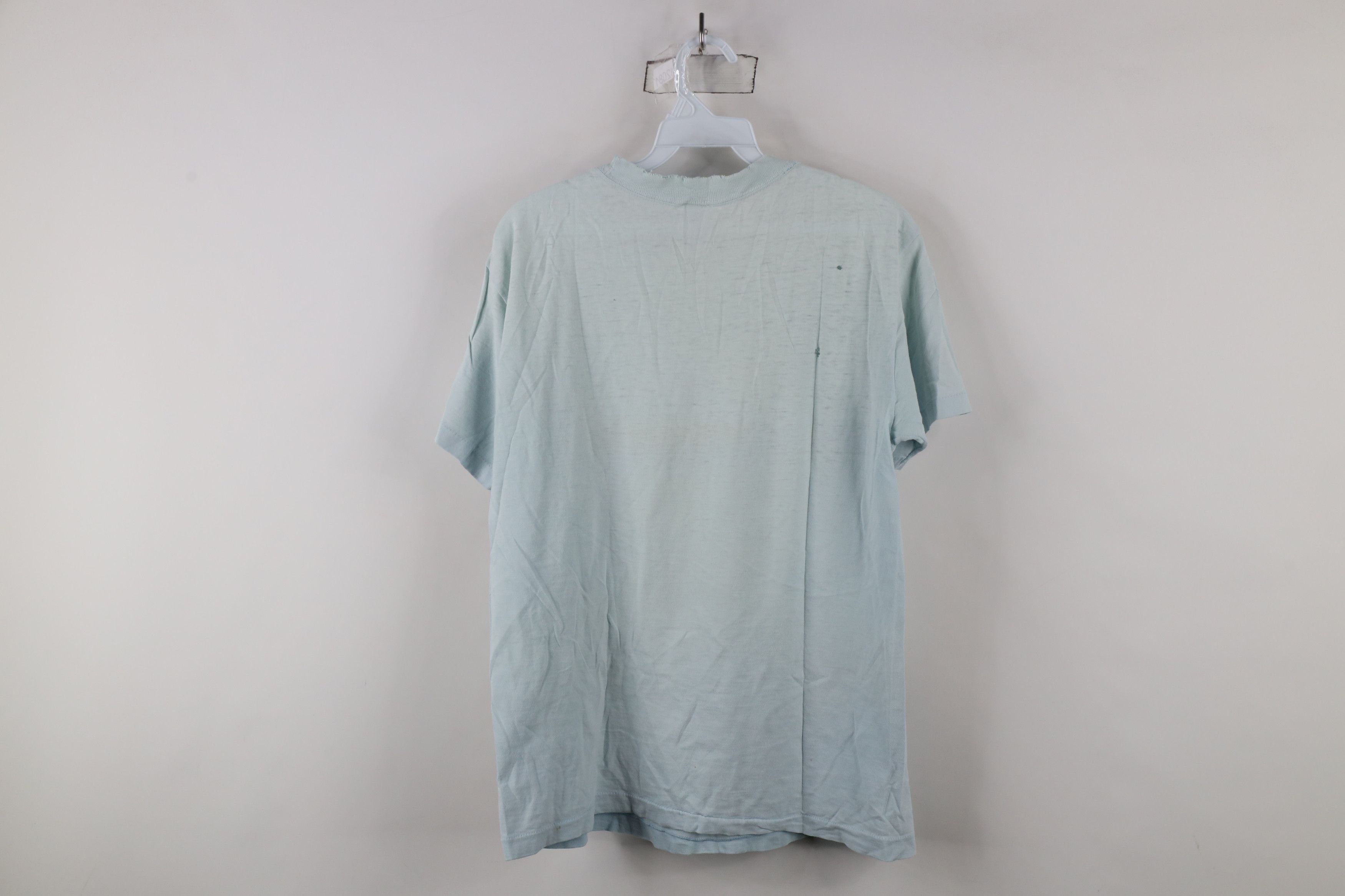 Vintage Vintage 70s 80s University of Michigan T-Shirt Blue USA Size US M / EU 48-50 / 2 - 12 Thumbnail
