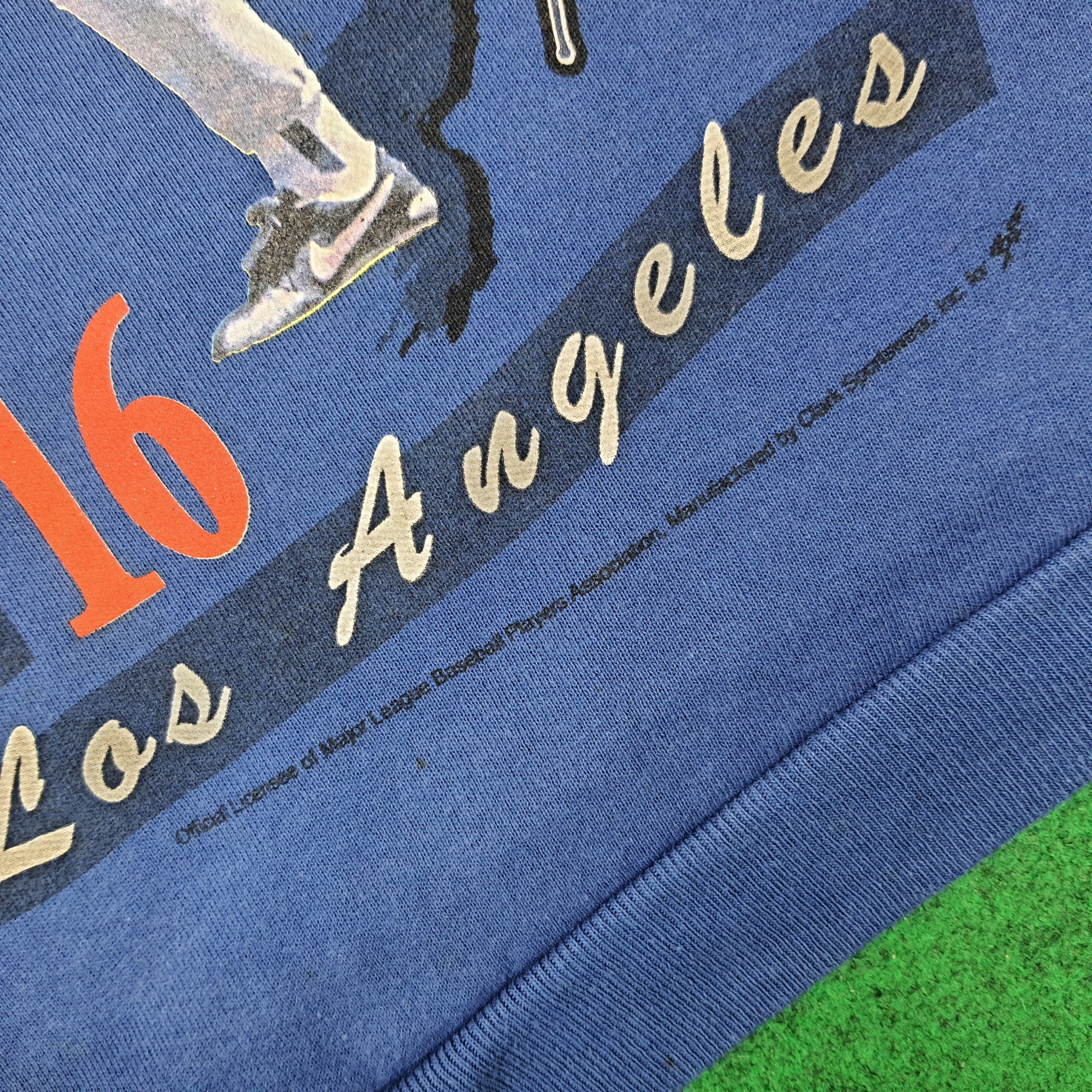 Jerzees Vintage Hideo Nomo Los Angeles Dodgers Sweatshirt C300N12 Size US M / EU 48-50 / 2 - 3 Thumbnail
