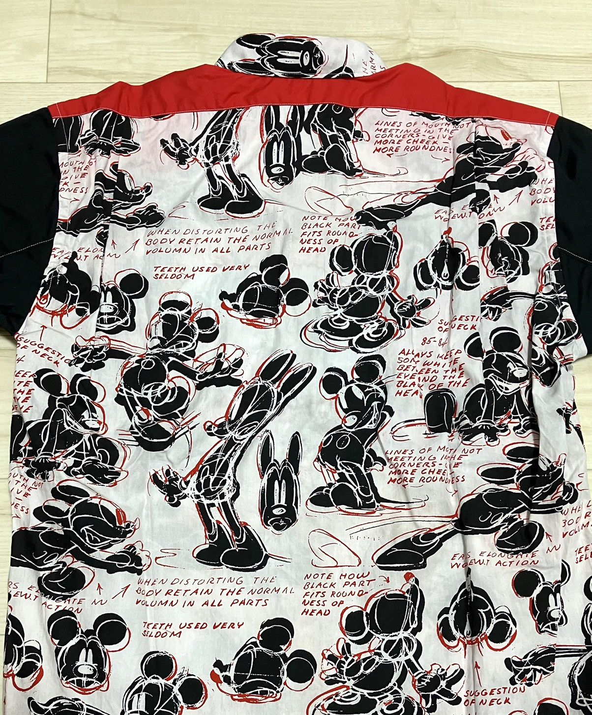 Comme des Garcons × Comme des Garcons SHIRT COMME des GARCONS Disney Mickey Button Shirt Size US XS / EU 42 / 0 - 9 Thumbnail