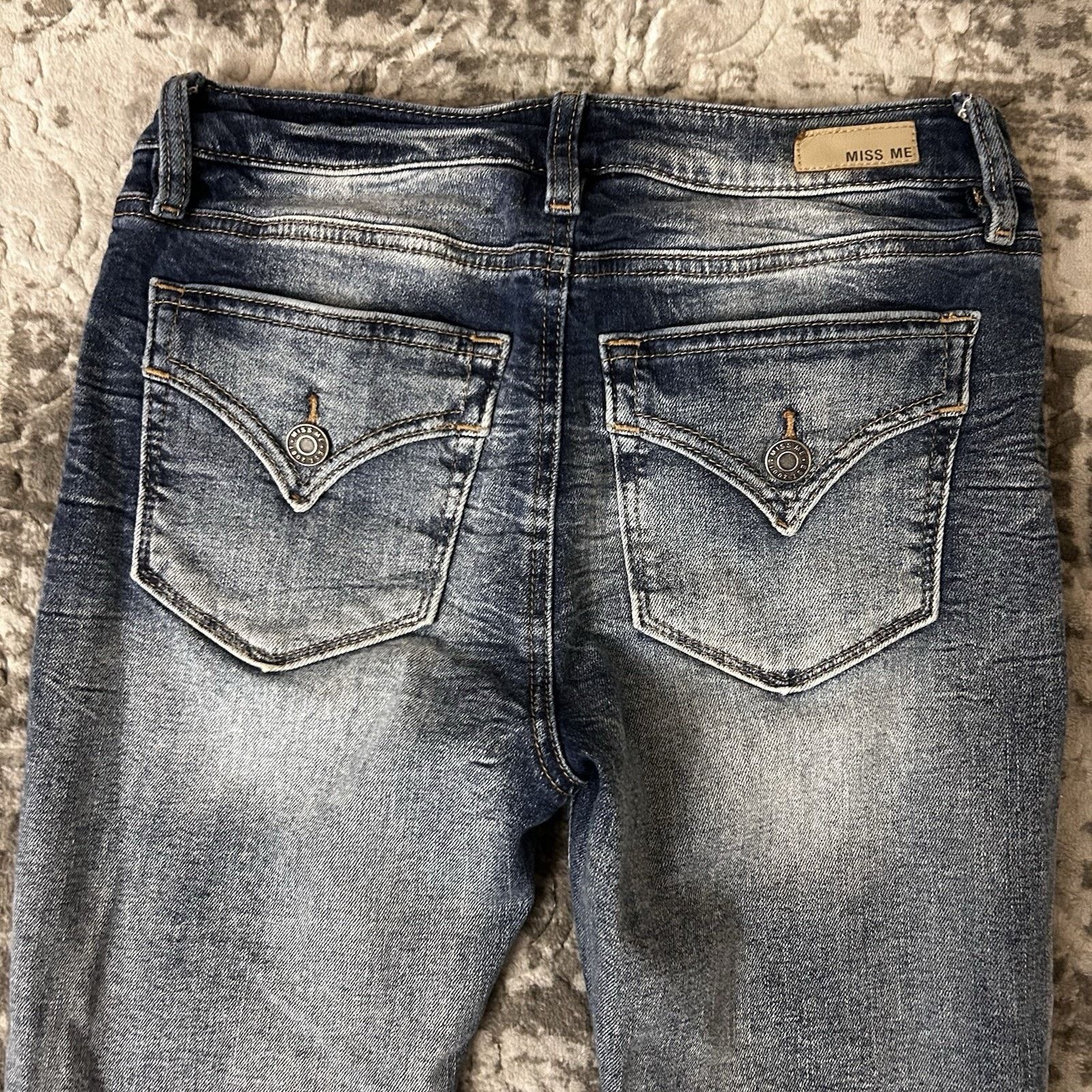 Miss Me Miss Me Standard Ankle Skinny Style No: E02AK11A - Size 26 Size 26" / US 2 / IT 38 - 10 Thumbnail