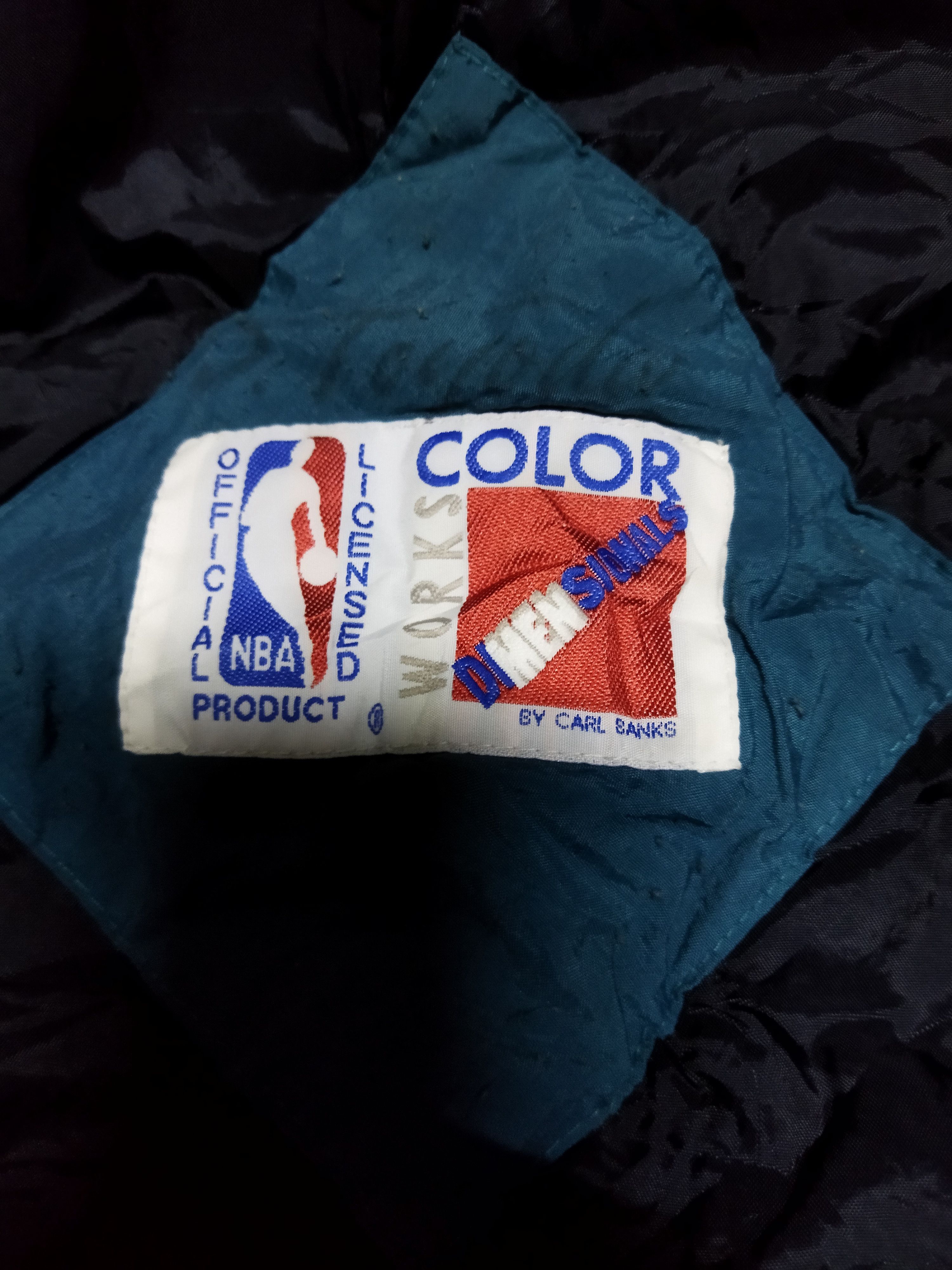 NBA × Vintage Vintage Charlotte Hornets Jacket Size US XXL / EU 58 / 5 - 8 Thumbnail