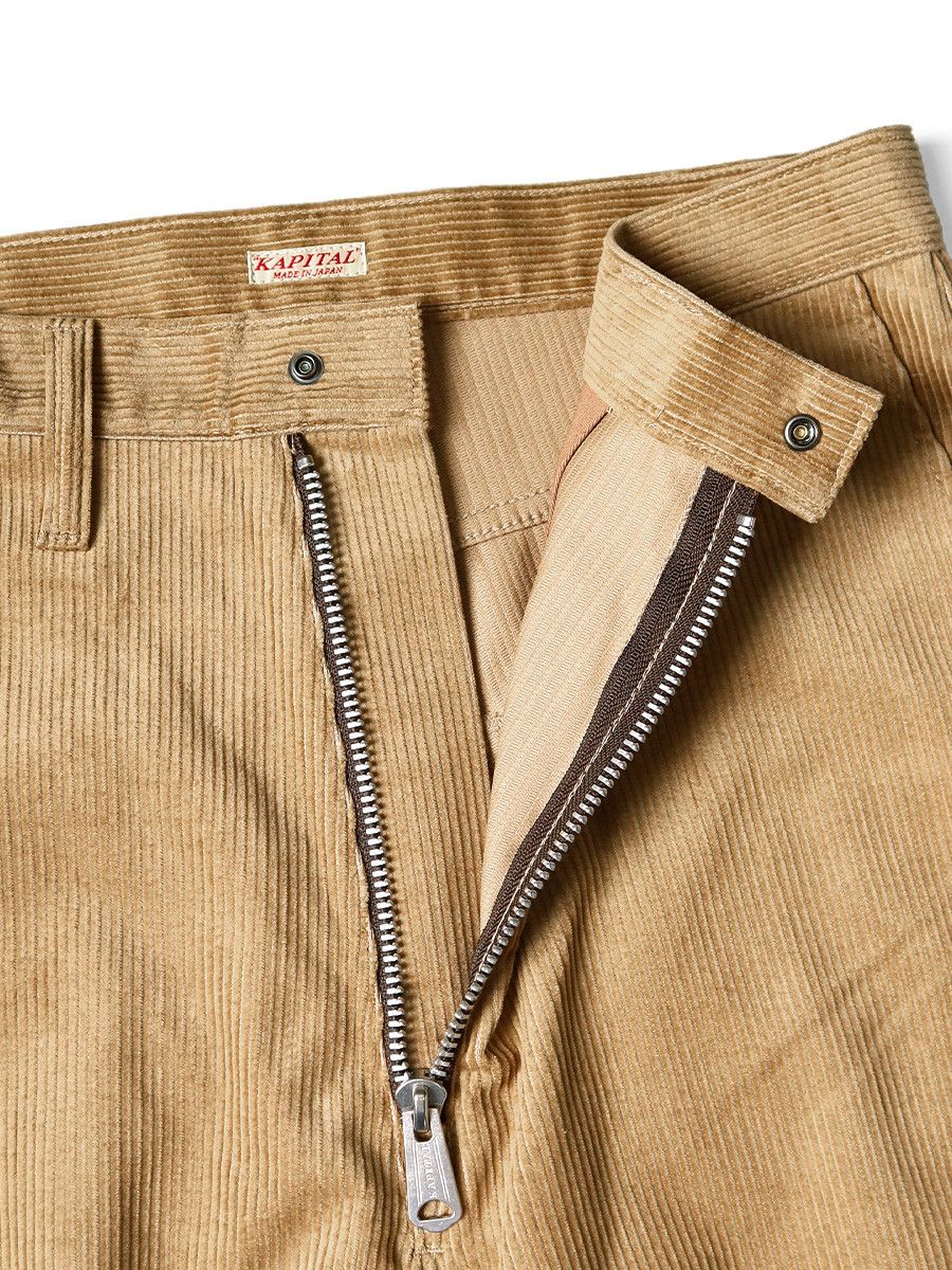 Kapital Kapital 8W Corduroy ZIPPER Port Baggy Pants Size US 30 / EU 46 - 5 Thumbnail