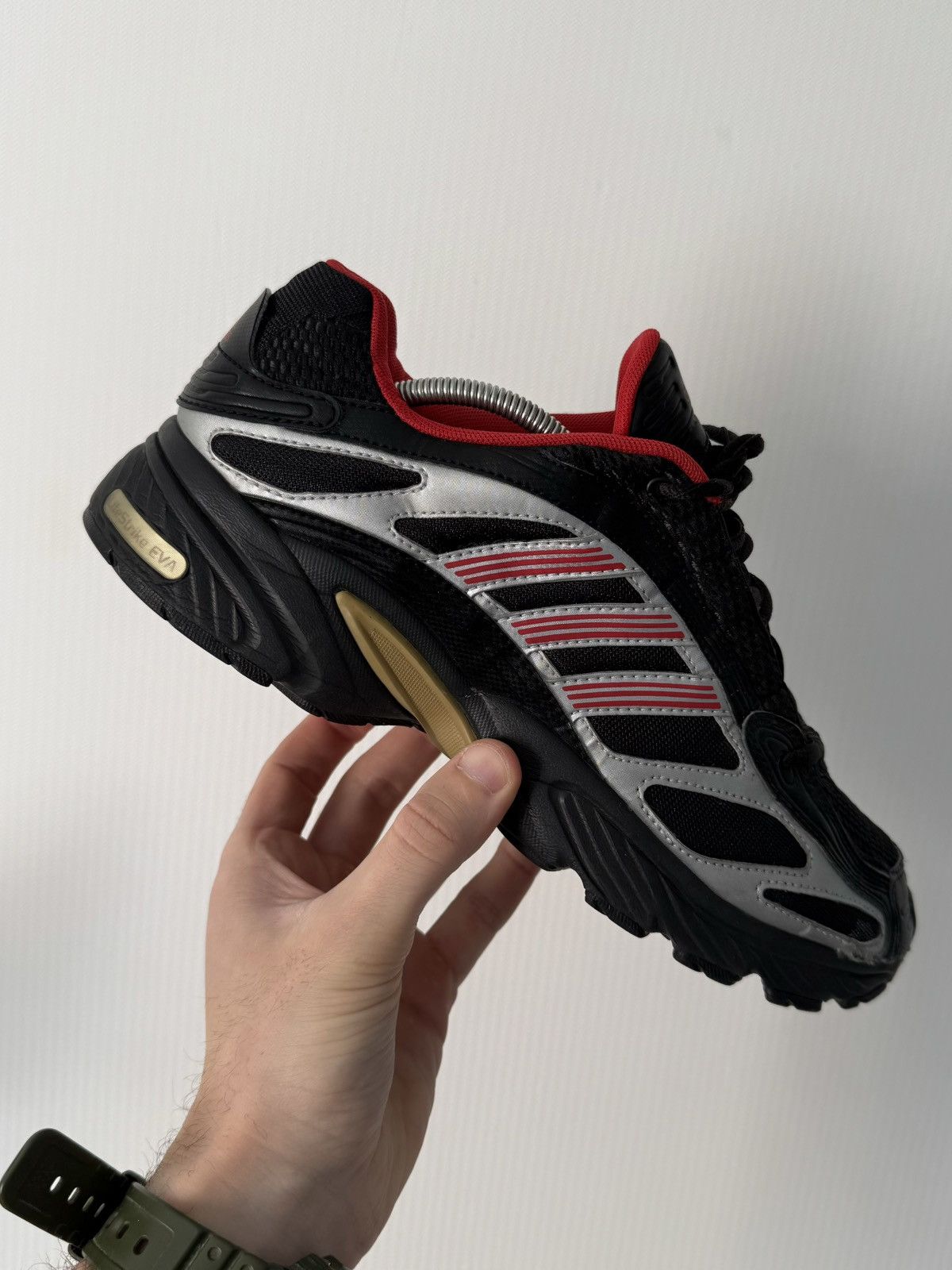 Adidas Vintage Y2K Adidas Bounce Avant Garde Rare Hype Sneakers Size US 9.5 / EU 42-43 - 12 Thumbnail