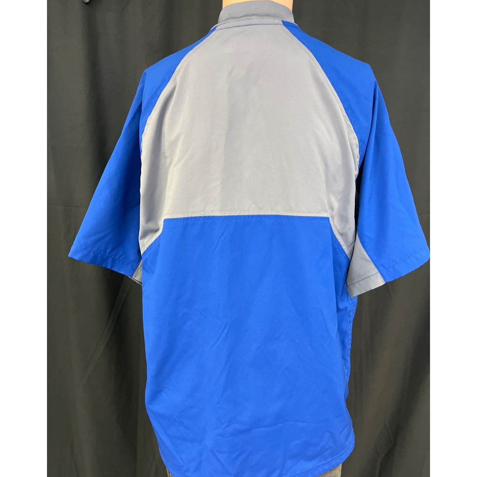 Adidas Adidas Men's Blue Cycling Shirt/Windbreaker Sz M SKU 5095 Size US M / EU 48-50 / 2 - 2 Thumbnail