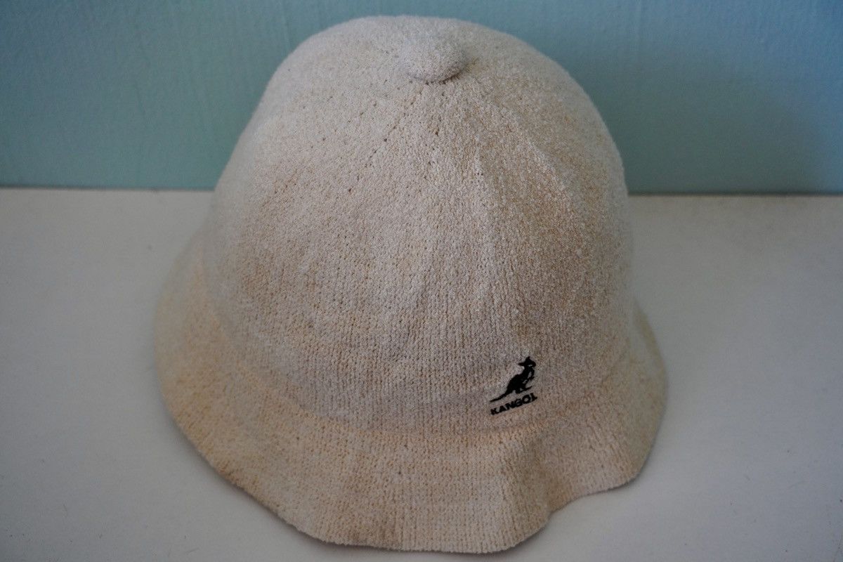 Kangol × Vintage Vintage kangol bucket hat embroidered logo hiphop streetwear Size ONE SIZE - 4 Thumbnail