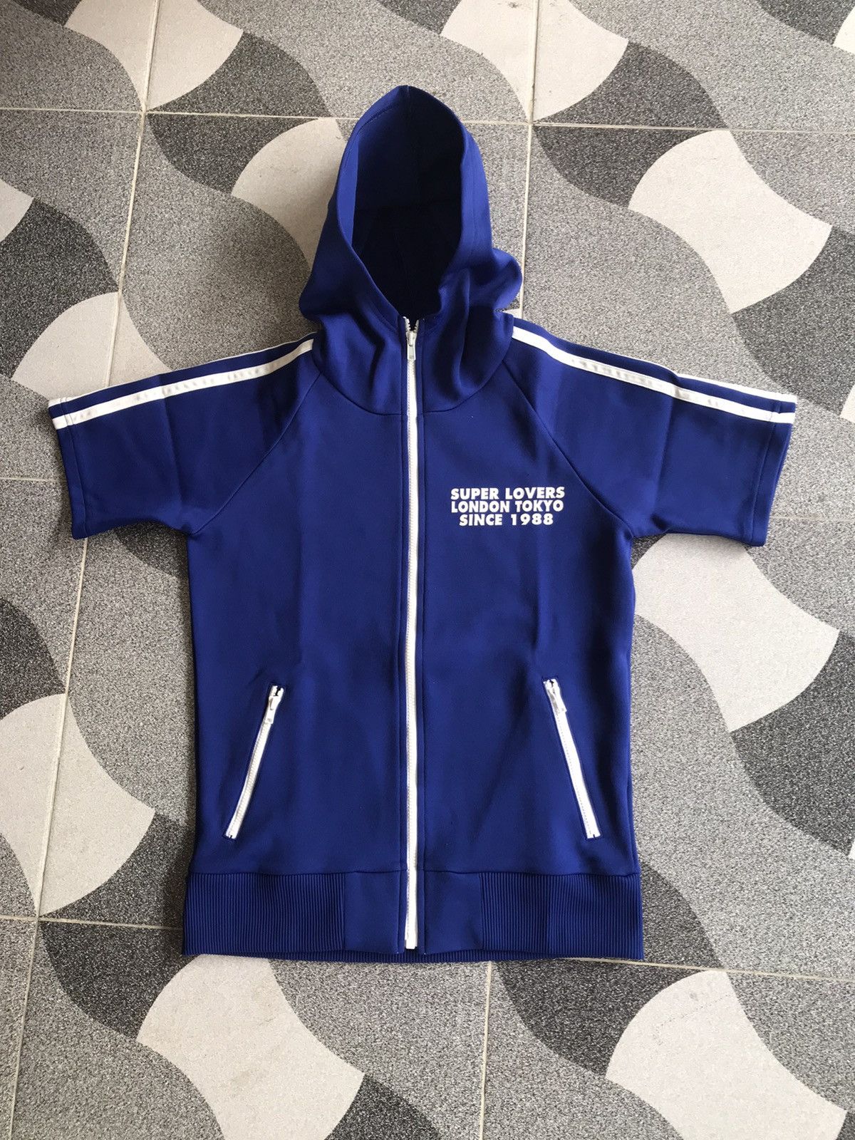 Hysteric Glamour × Japanese Brand × Vintage Vintage Superlovers Old Skool Track jacket Size US S / EU 44-46 / 1 - 1 Thumbnail