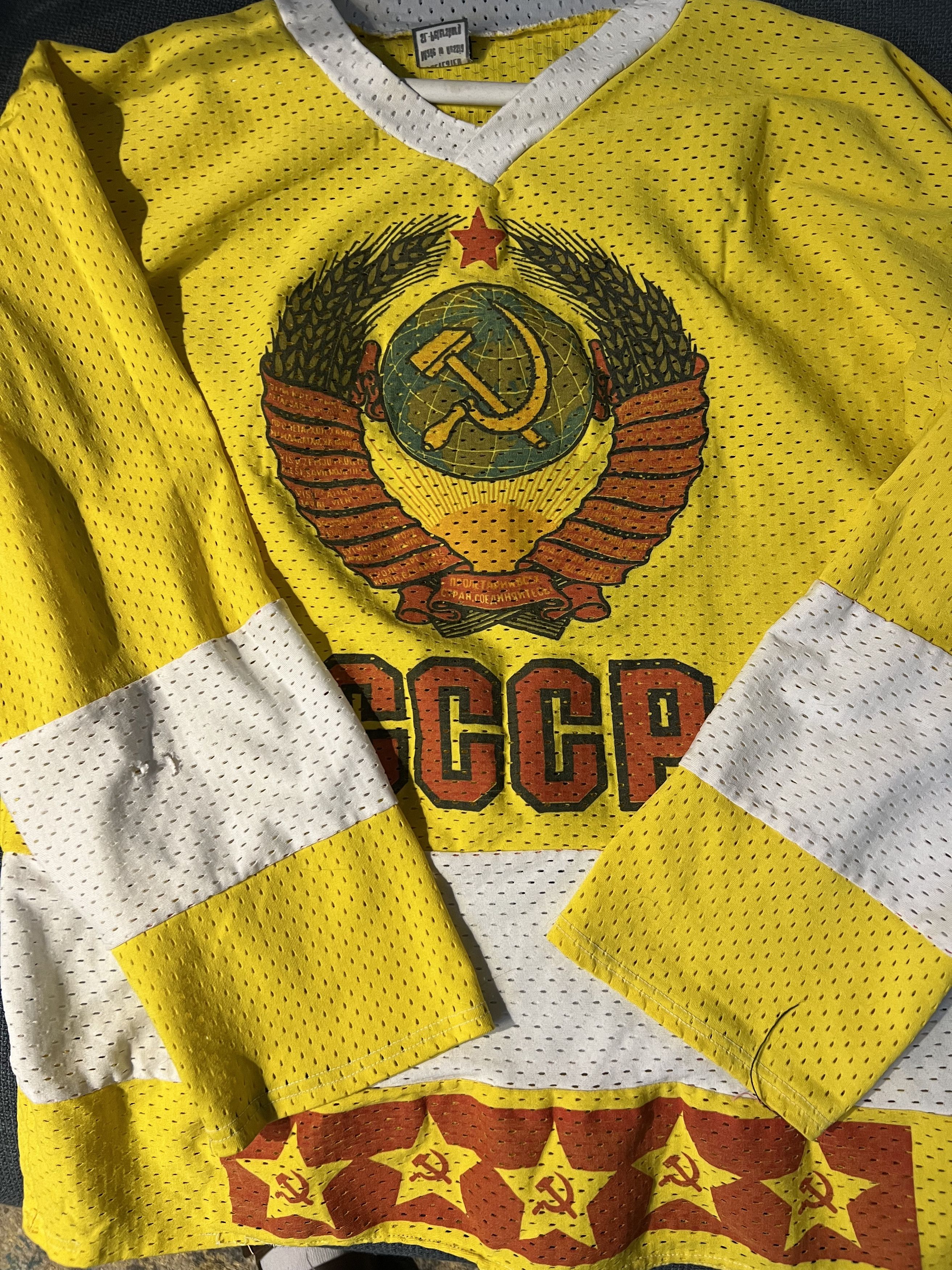 Cccp USSR “CCCP” Hockey Jersey — #8 ФЁДОРОВ Size US M / EU 48-50 / 2 - 1 Thumbnail