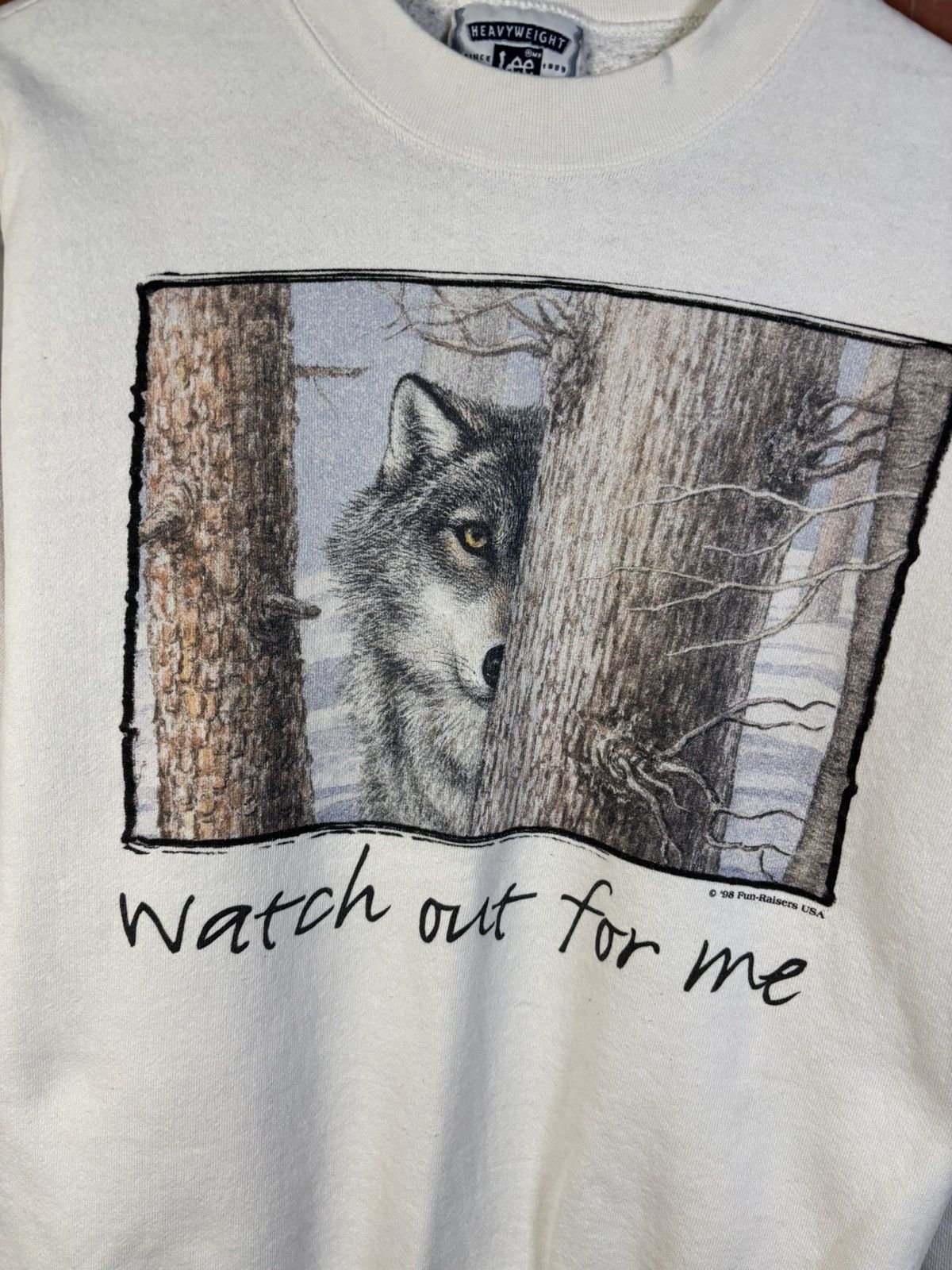 Other Vintage 90s Wolf Nature Shirt Wolves Hunt Sweater Small Size US S / EU 44-46 / 1 - 2 Thumbnail